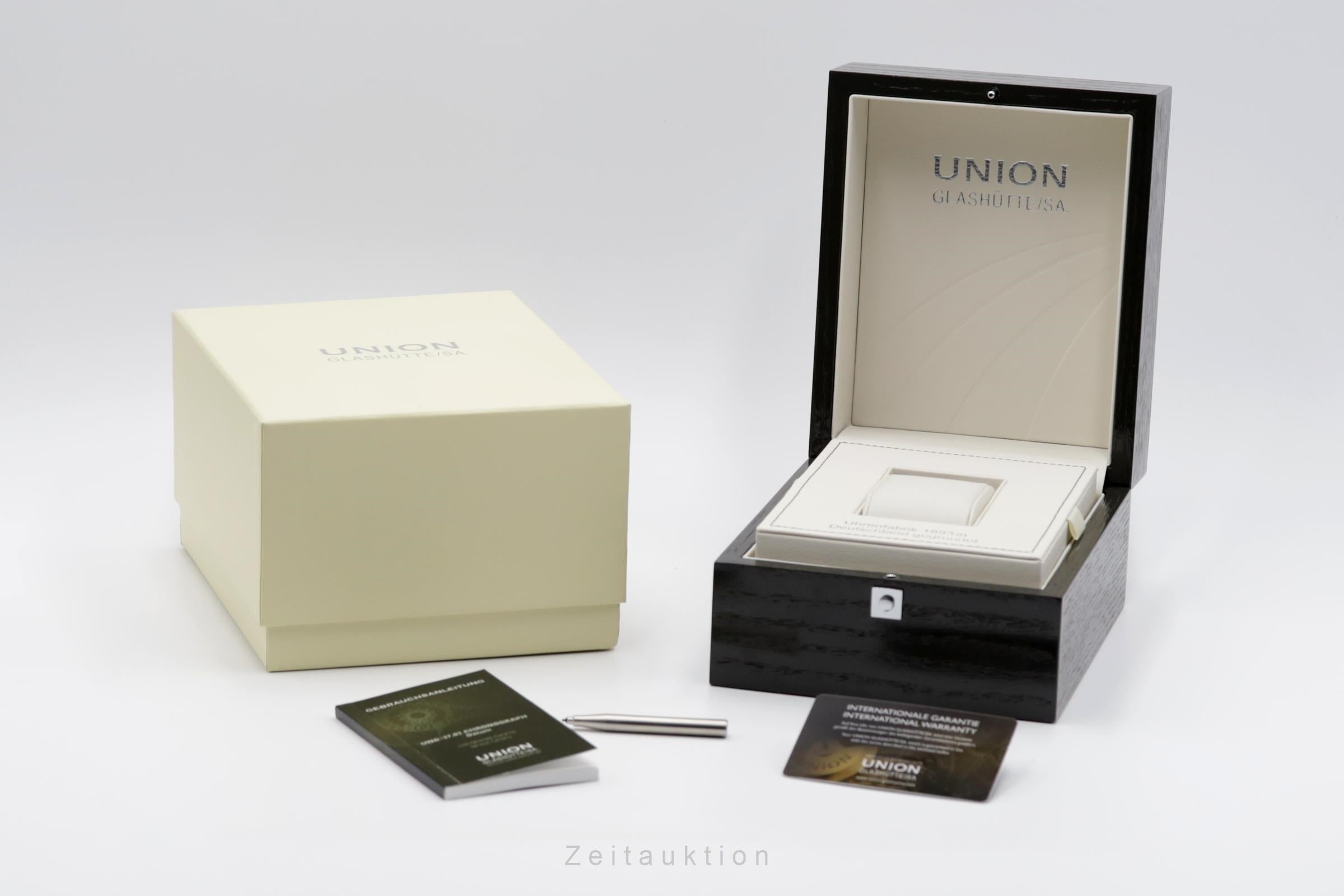 Union Glashütte Noramis cronógrafo acero automático reloj para caballeros D008.427.16.017.00  [2505753]