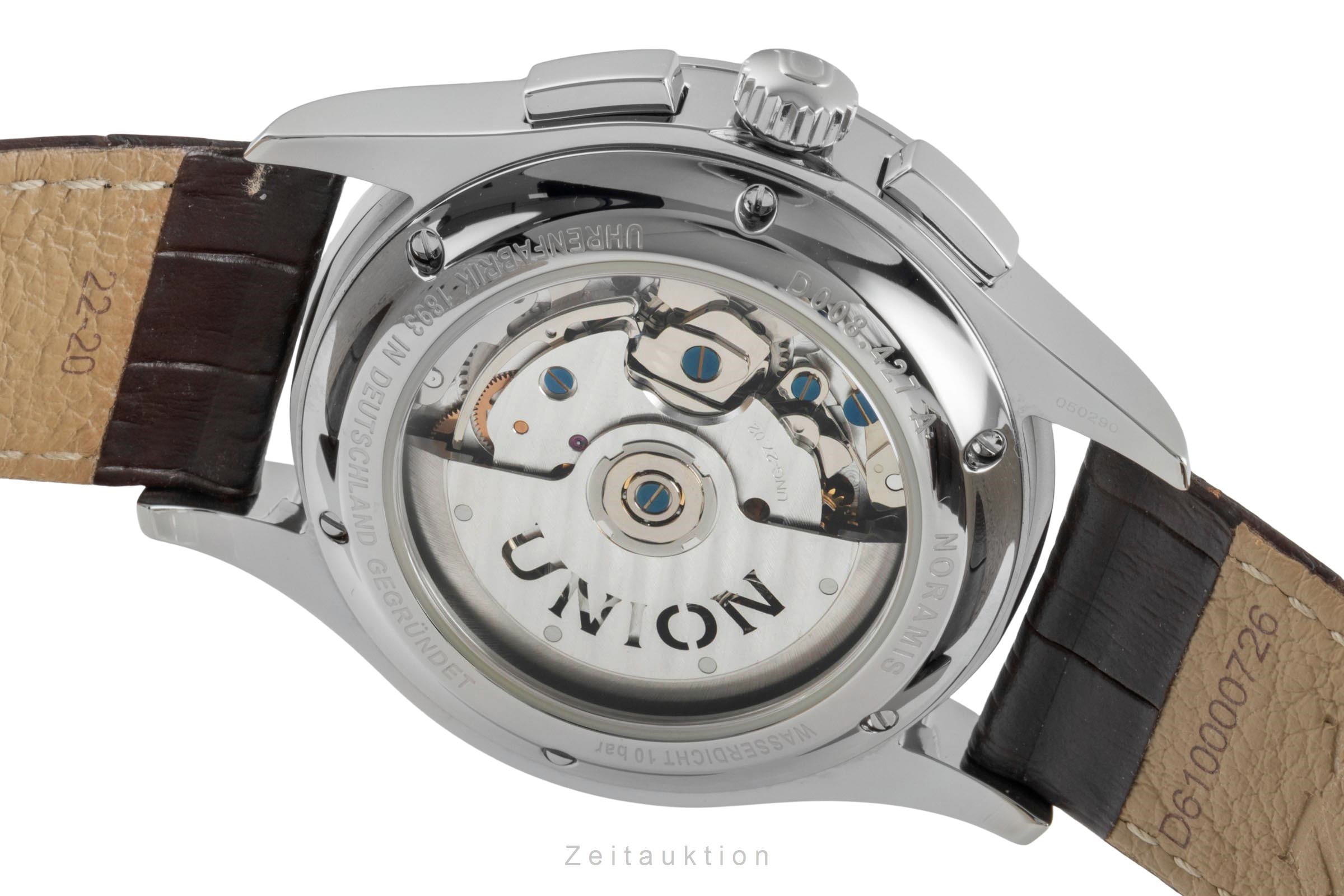 Union Glashütte Noramis cronógrafo acero automático reloj para caballeros D008.427.16.017.00  [2505753]