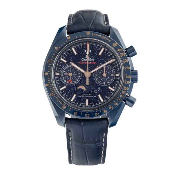 Omega Speedmaster Moonwatch chronographe céramique automatique montre pour hommes 304.93.44.52.03.002 LP: 16000EUR  [2505754]
