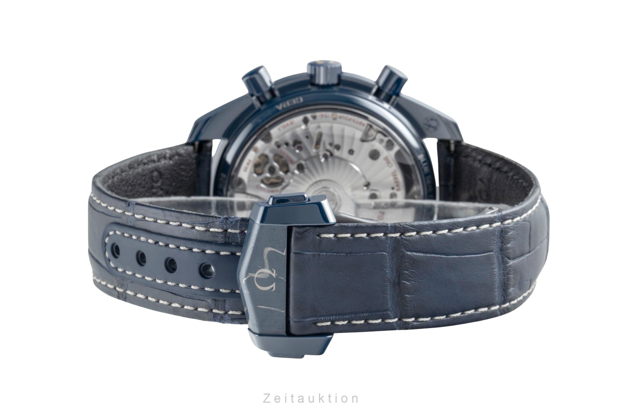 Omega Speedmaster Moonwatch chronographe céramique automatique montre pour hommes 304.93.44.52.03.002 LP: 16000EUR  [2505754]