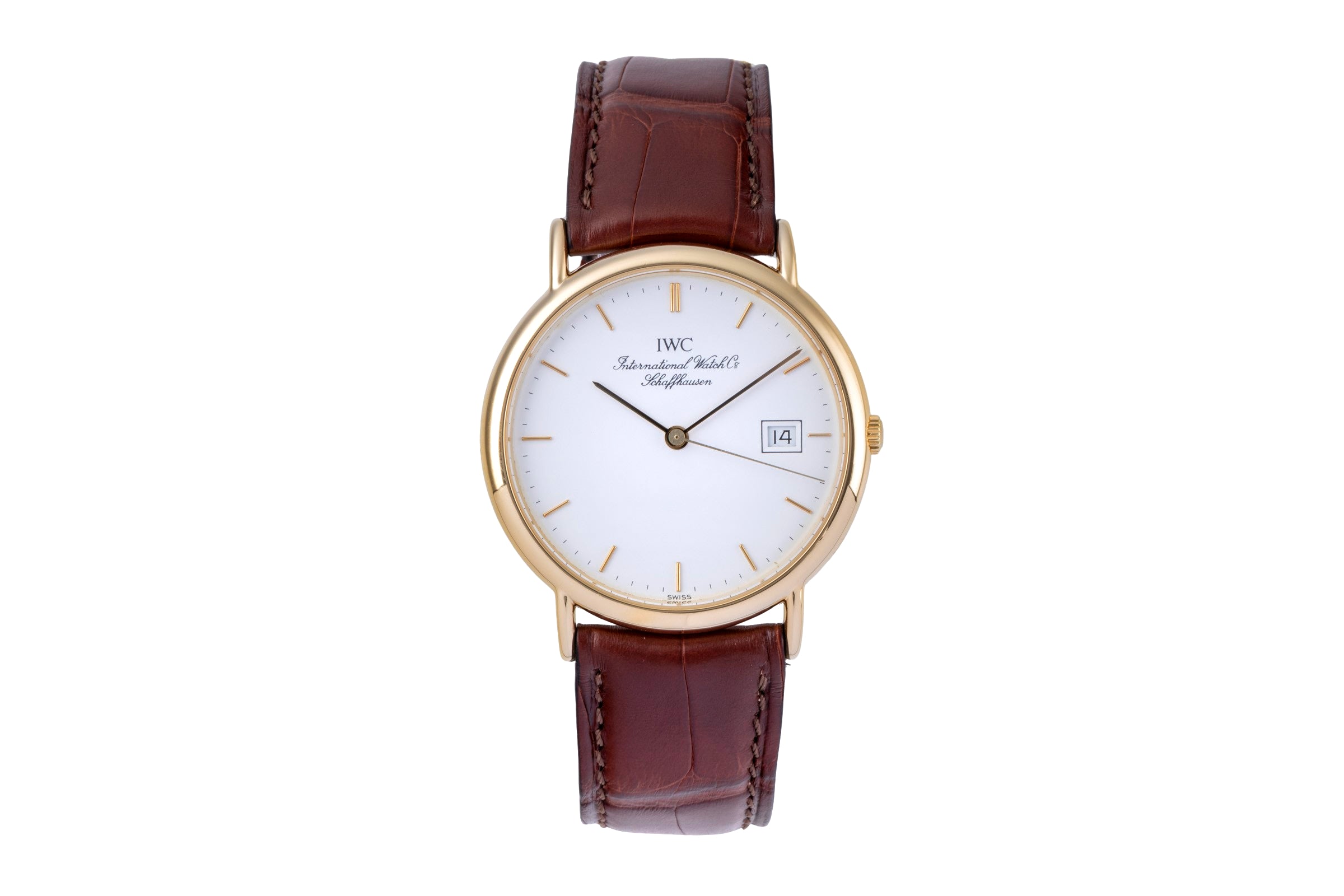 IWC Portofino or 18 ct quartz montre pour hommes IW333103  [2505755]