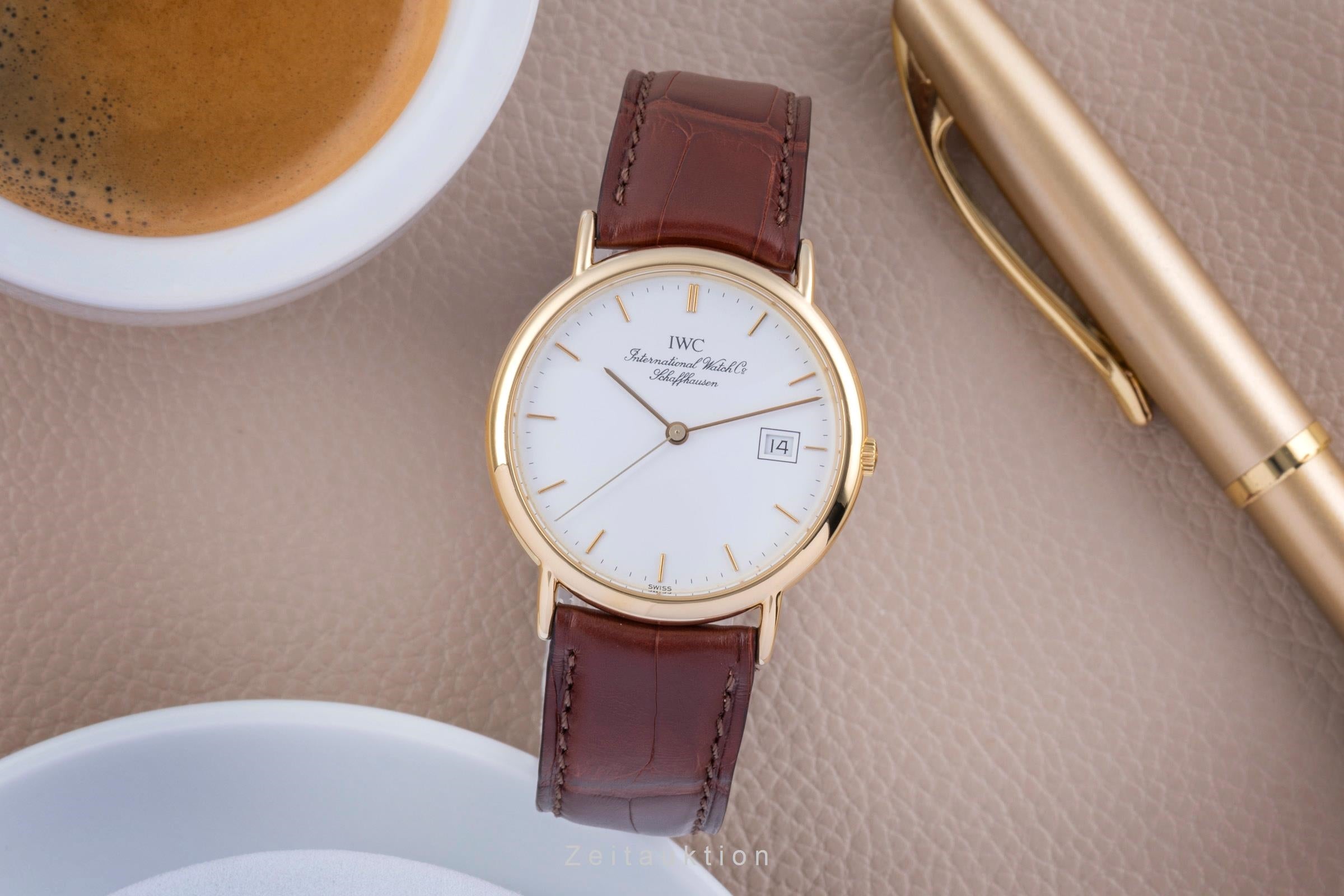 IWC Portofino or 18 ct quartz montre pour hommes IW333103  [2505755]