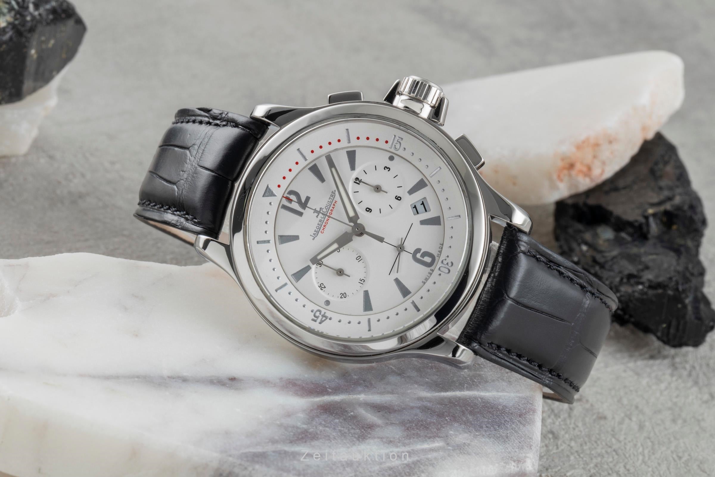 Jaeger LeCoultre Master Chronograph acciaio quarzo 630/1 Ref