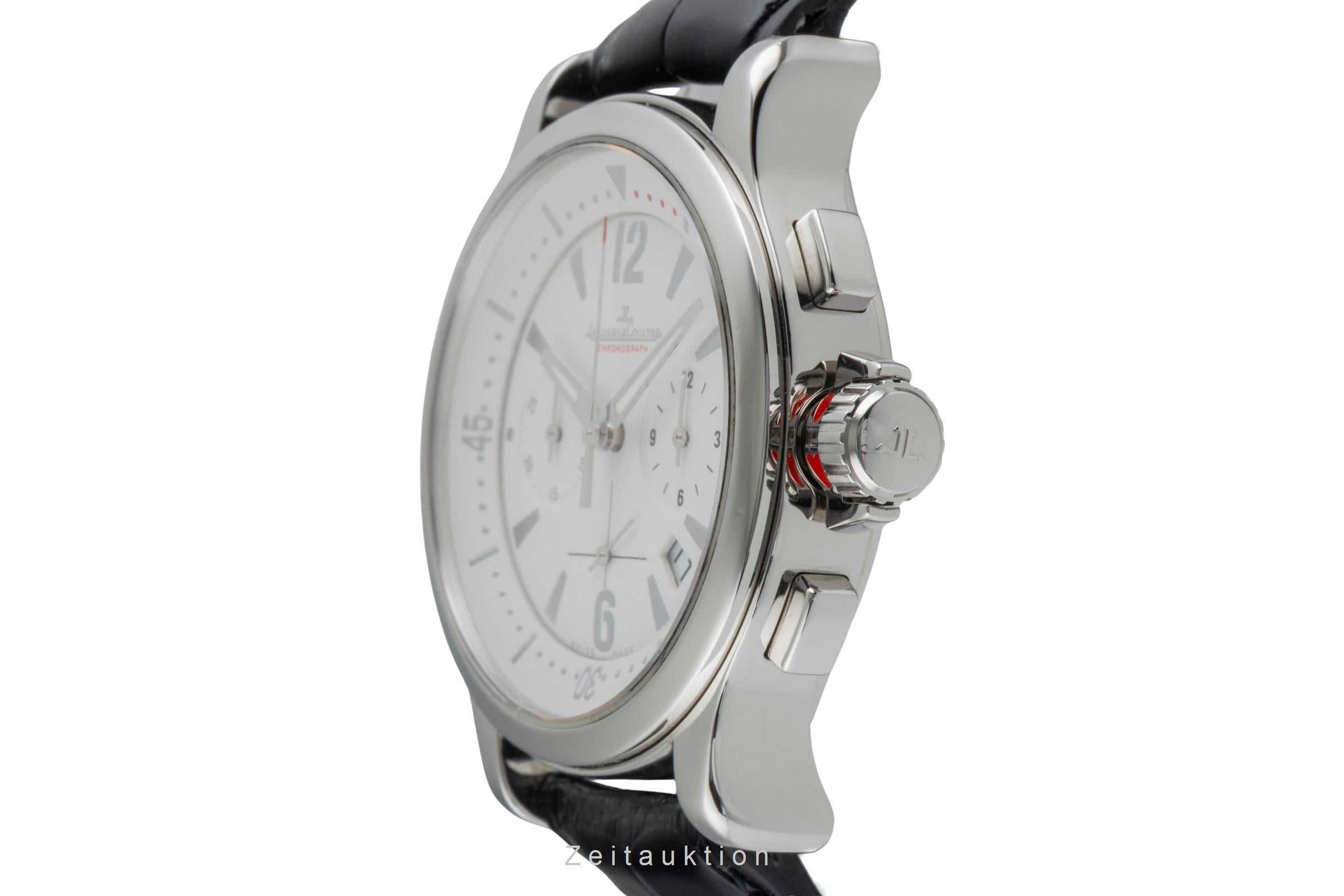 Jaeger LeCoultre Master Chronograph chronographe acier quartz montre pour hommes 148.8.31  [2505756]