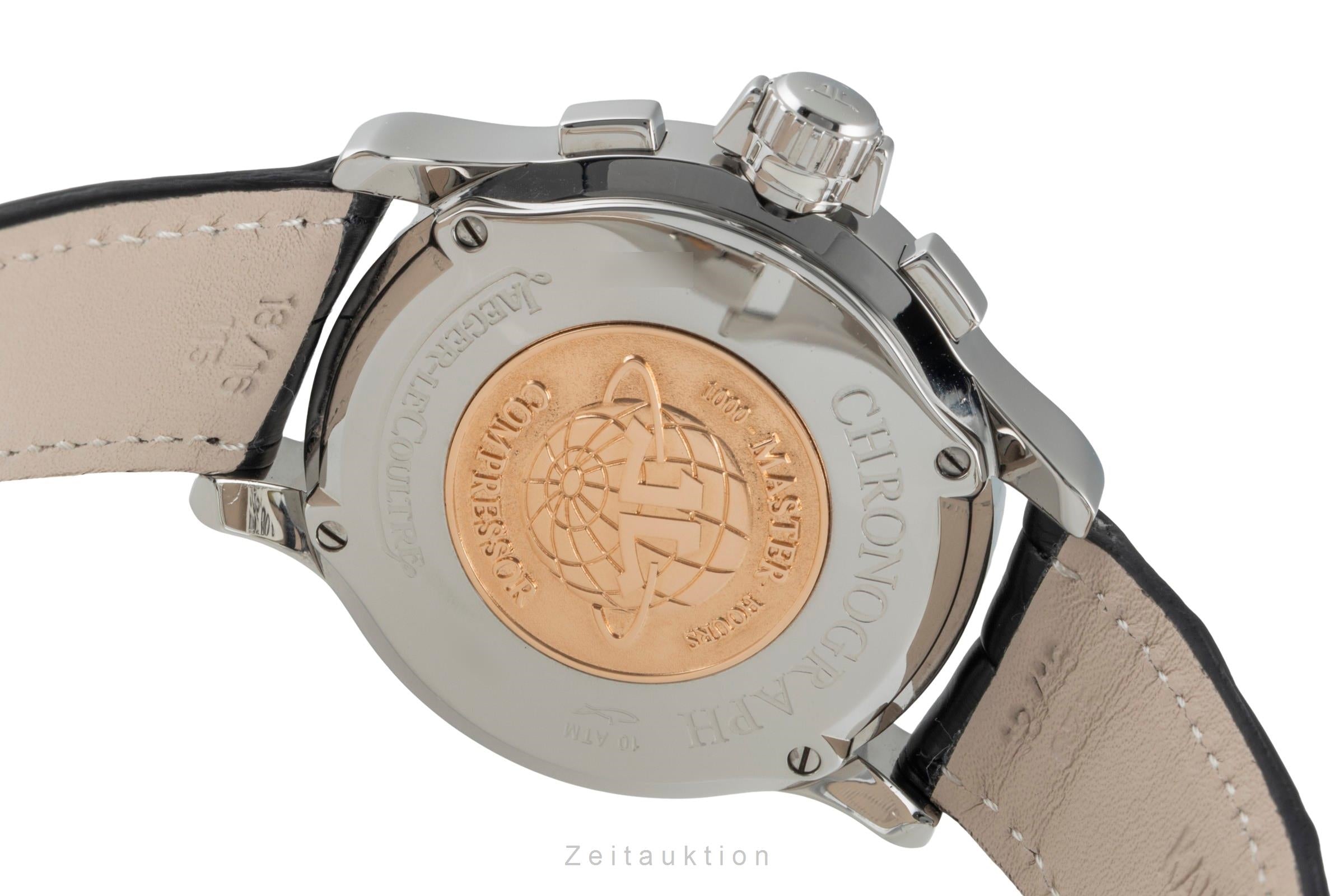 Jaeger LeCoultre Master Chronograph chronographe acier quartz montre pour hommes 148.8.31  [2505756]