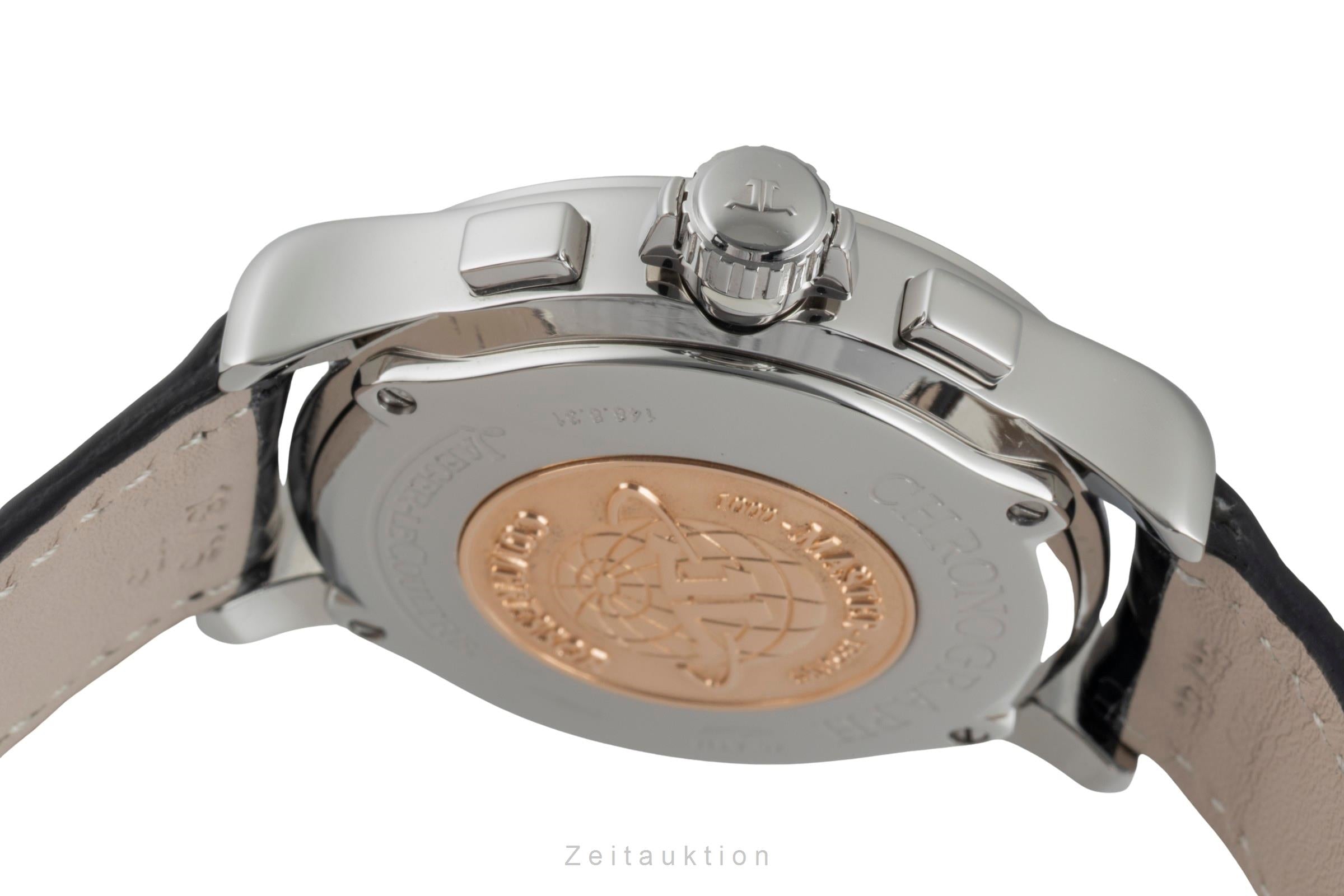 Jaeger LeCoultre Master Chronograph chronographe acier quartz montre pour hommes 148.8.31  [2505756]