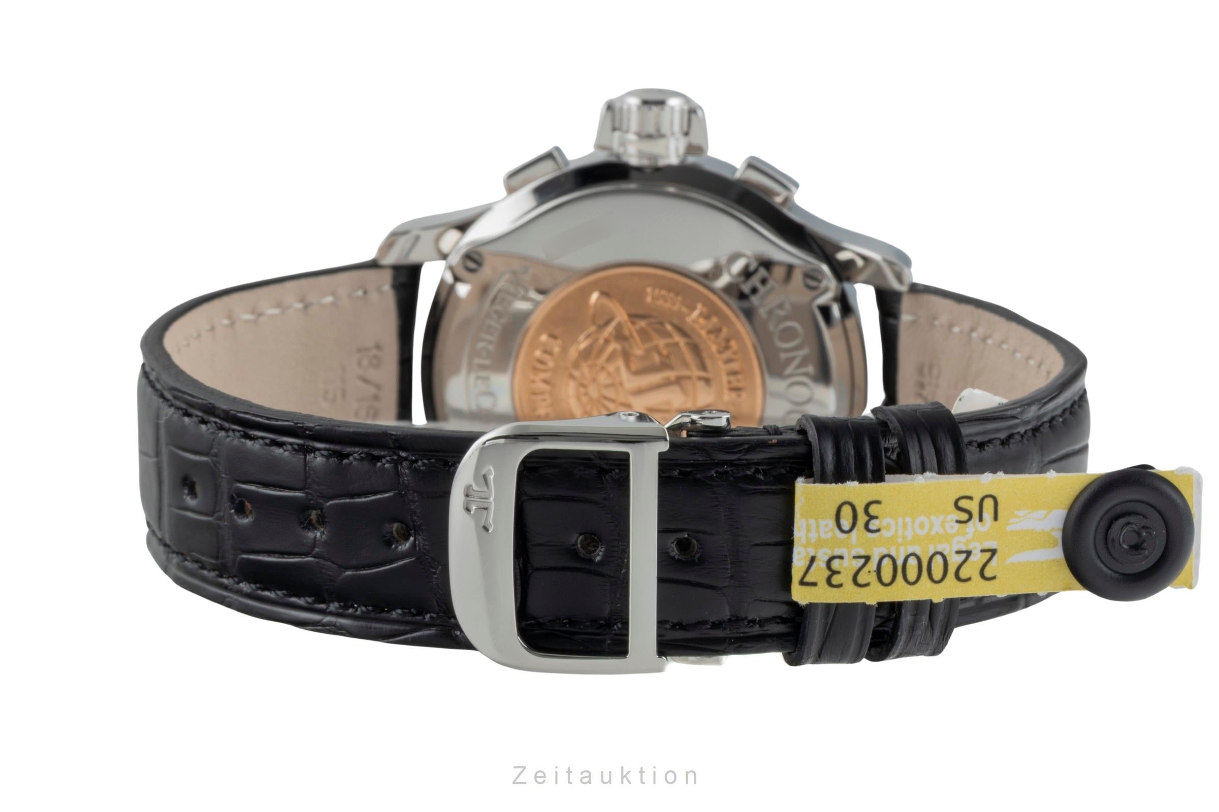 Jaeger LeCoultre Master Chronograph chronographe acier quartz montre pour hommes 148.8.31  [2505756]