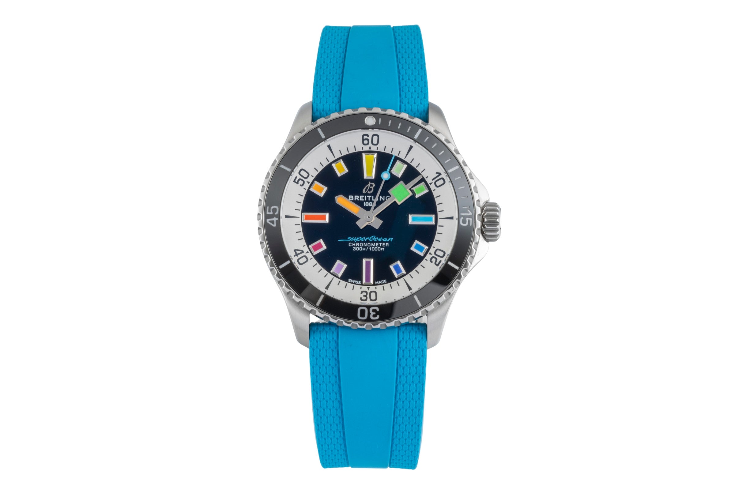 Breitling Superocean steel automatic Kal. B17 Ref. A17375211B2S1