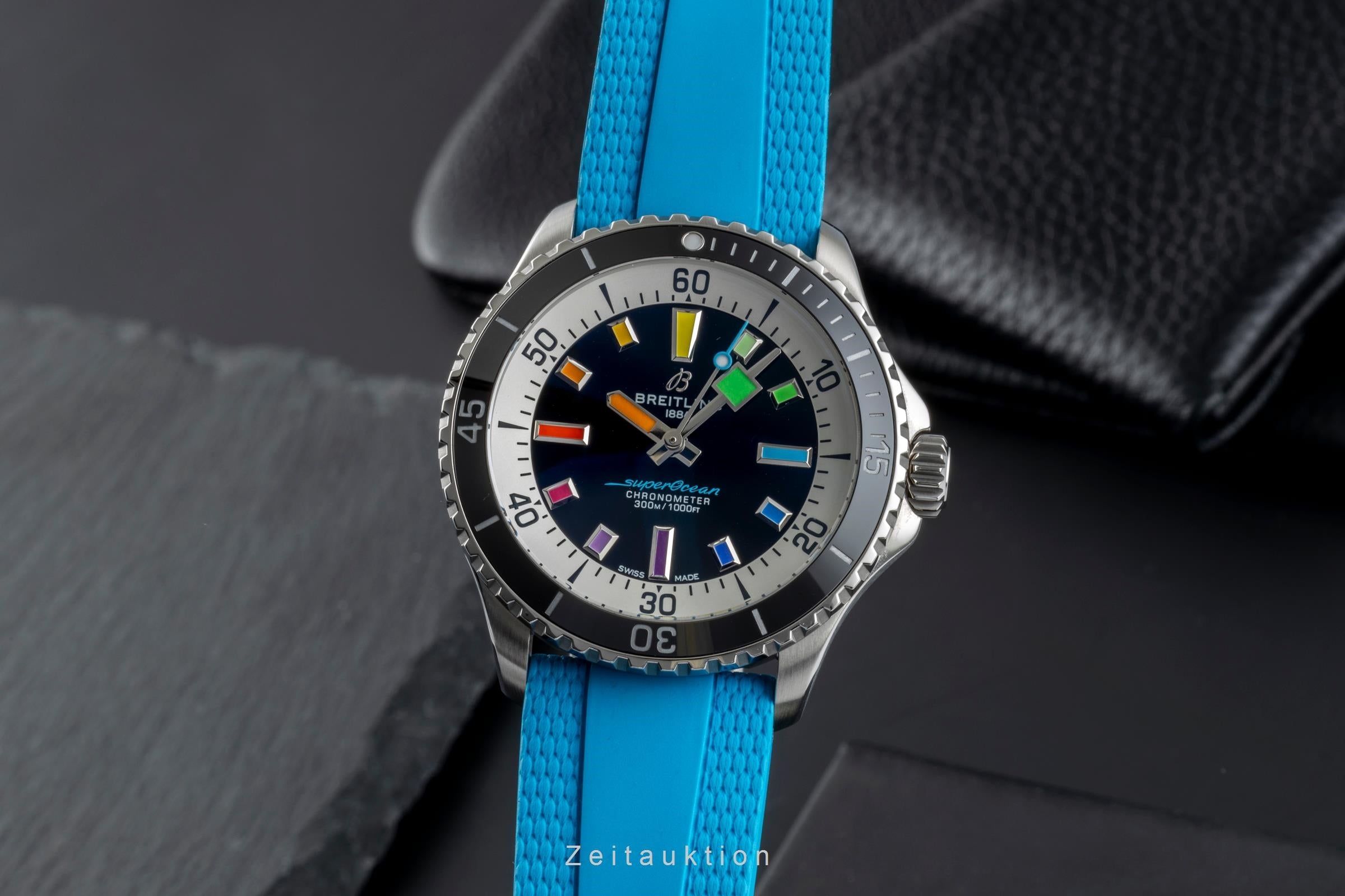 Breitling Superocean steel automatic Kal. B17 Ref. A17375211B2S1