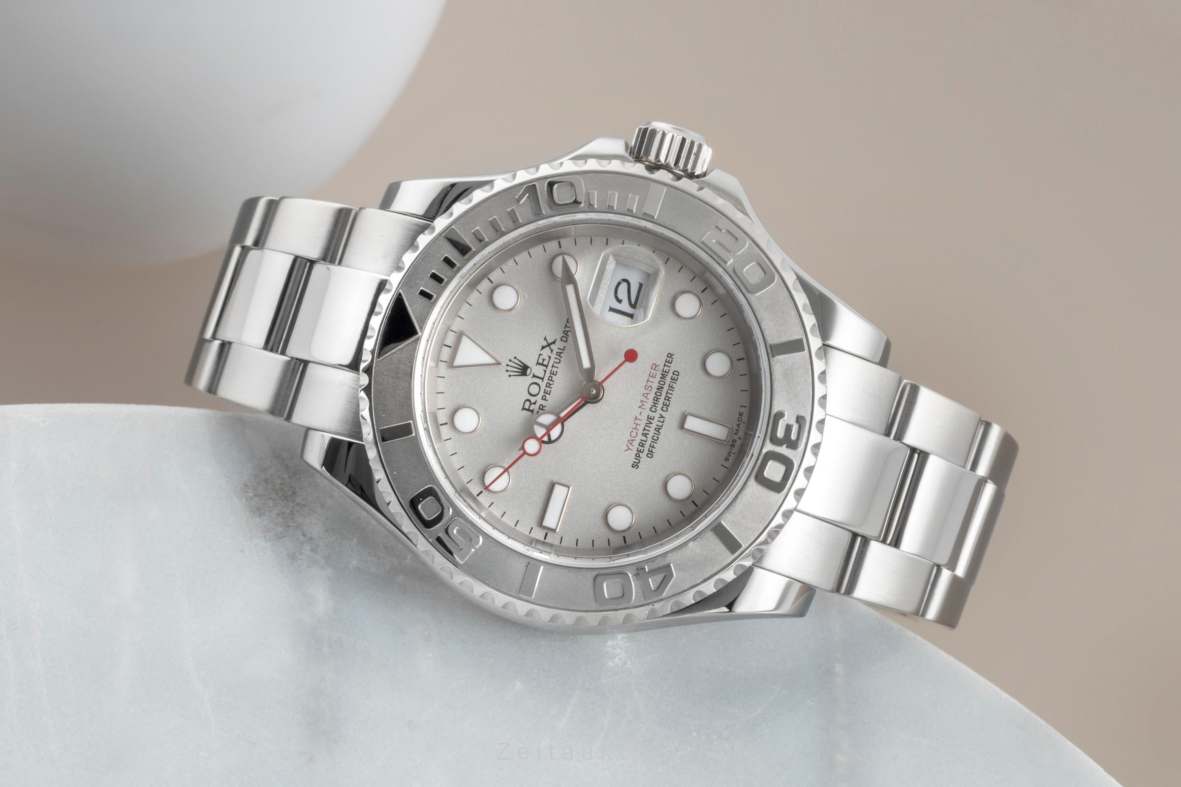 Rolex Yacht-Master steel / platinium automatic men's watch 16622  [2505758]