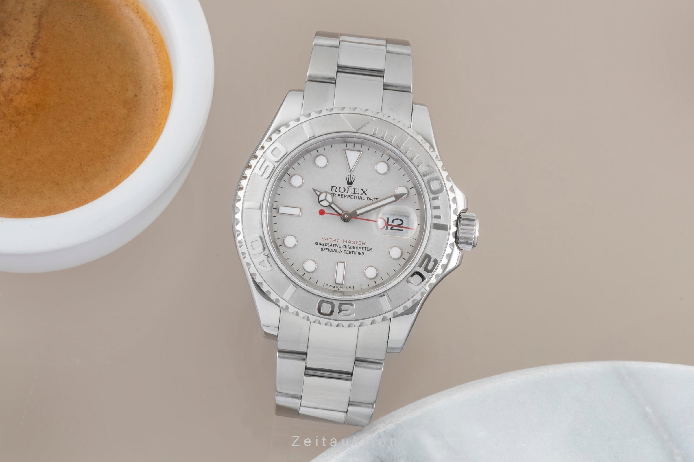 Rolex Yacht-Master steel / platinium automatic men's watch 16622  [2505758]