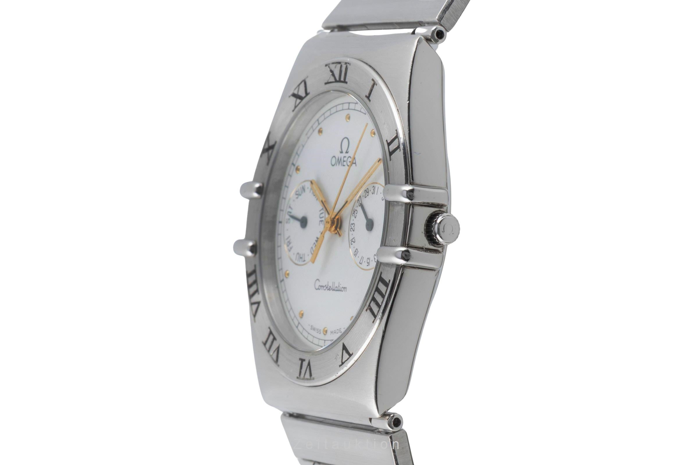 Omega Constellation Day-Date Stahl Quarz Herrenuhr 396.1070.1 396.1080.1  [2505762]