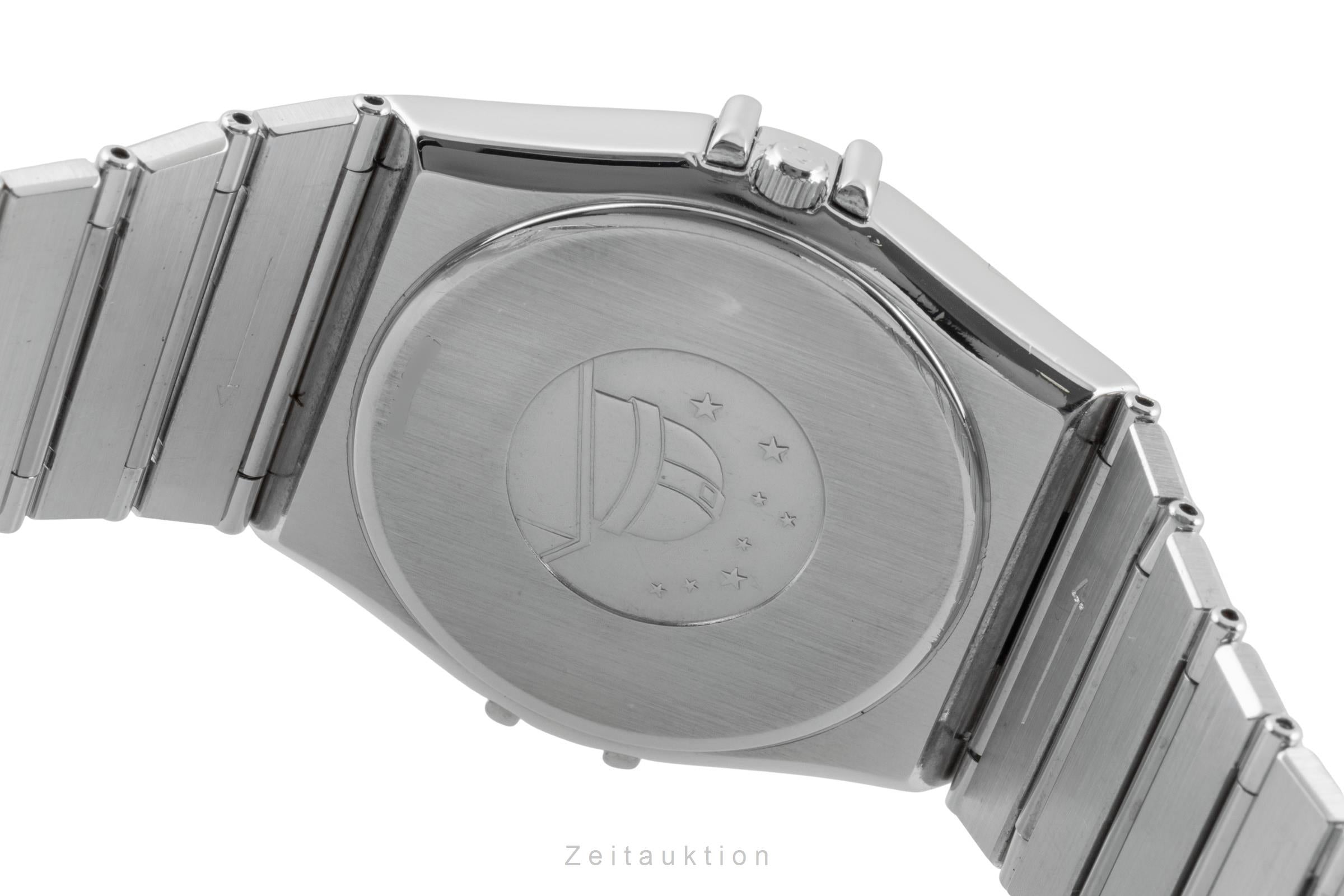 Omega Constellation Day-Date Stahl Quarz Herrenuhr 396.1070.1 396.1080.1  [2505762]
