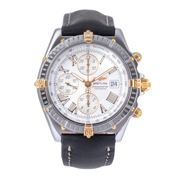 Breitling Crosswind Chronograph Stahl / Gold Automatik Herrenuhr Ref. B13355 [2505763]