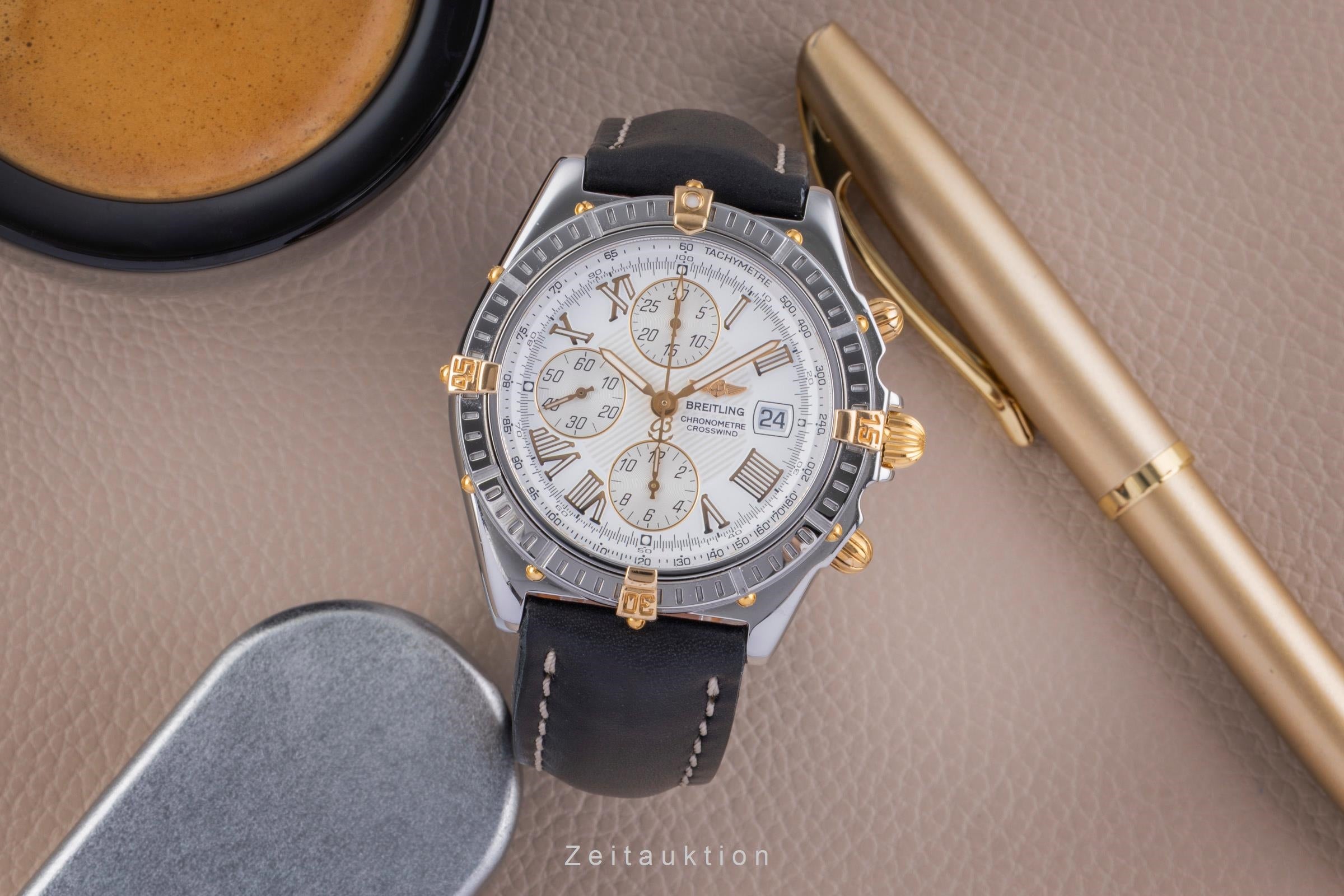 Breitling Crosswind Chronograph Stahl / Gold Automatik Herrenuhr Ref. B13355 [2505763]