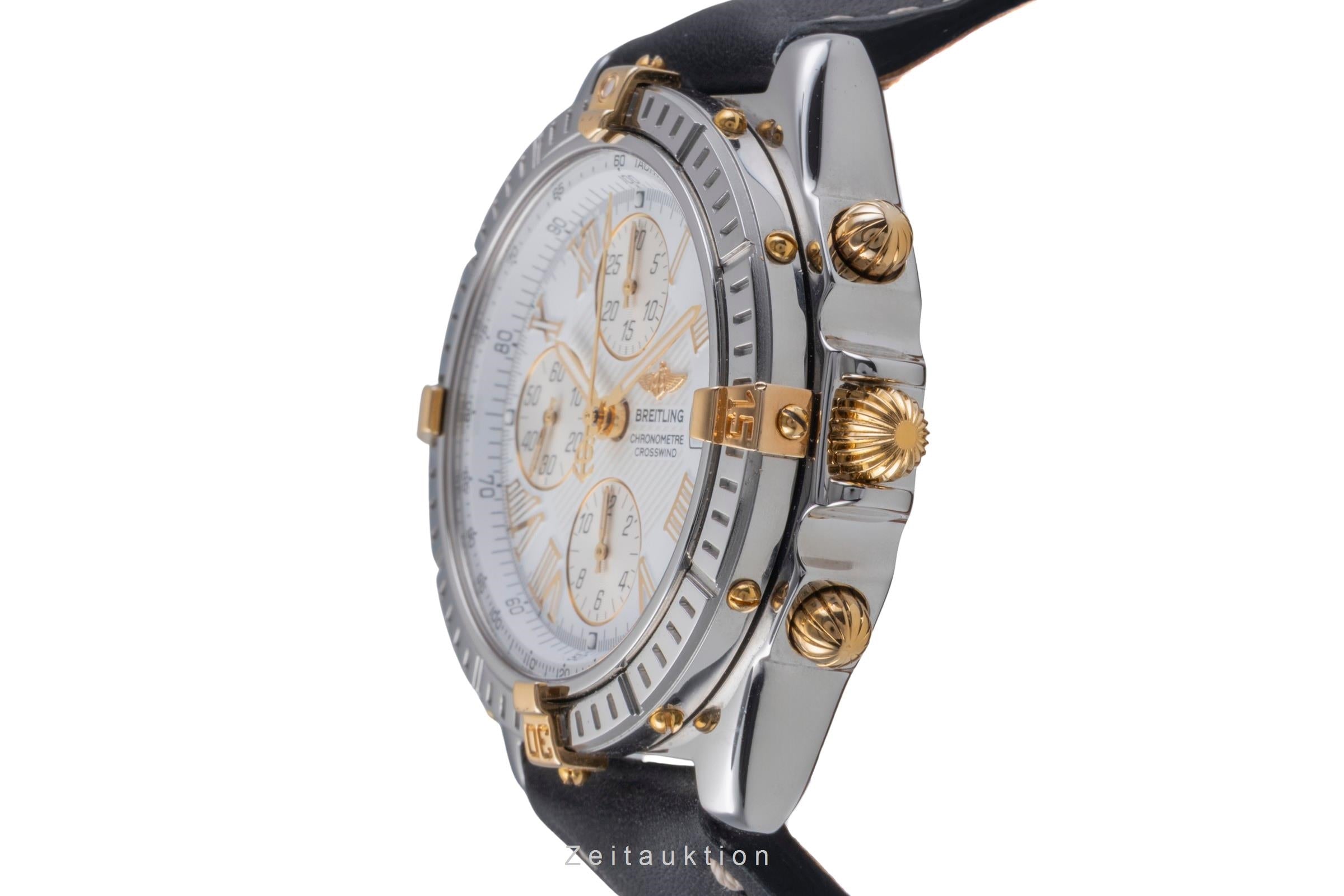 Breitling Crosswind Chronograph Stahl / Gold Automatik Herrenuhr Ref. B13355 [2505763]
