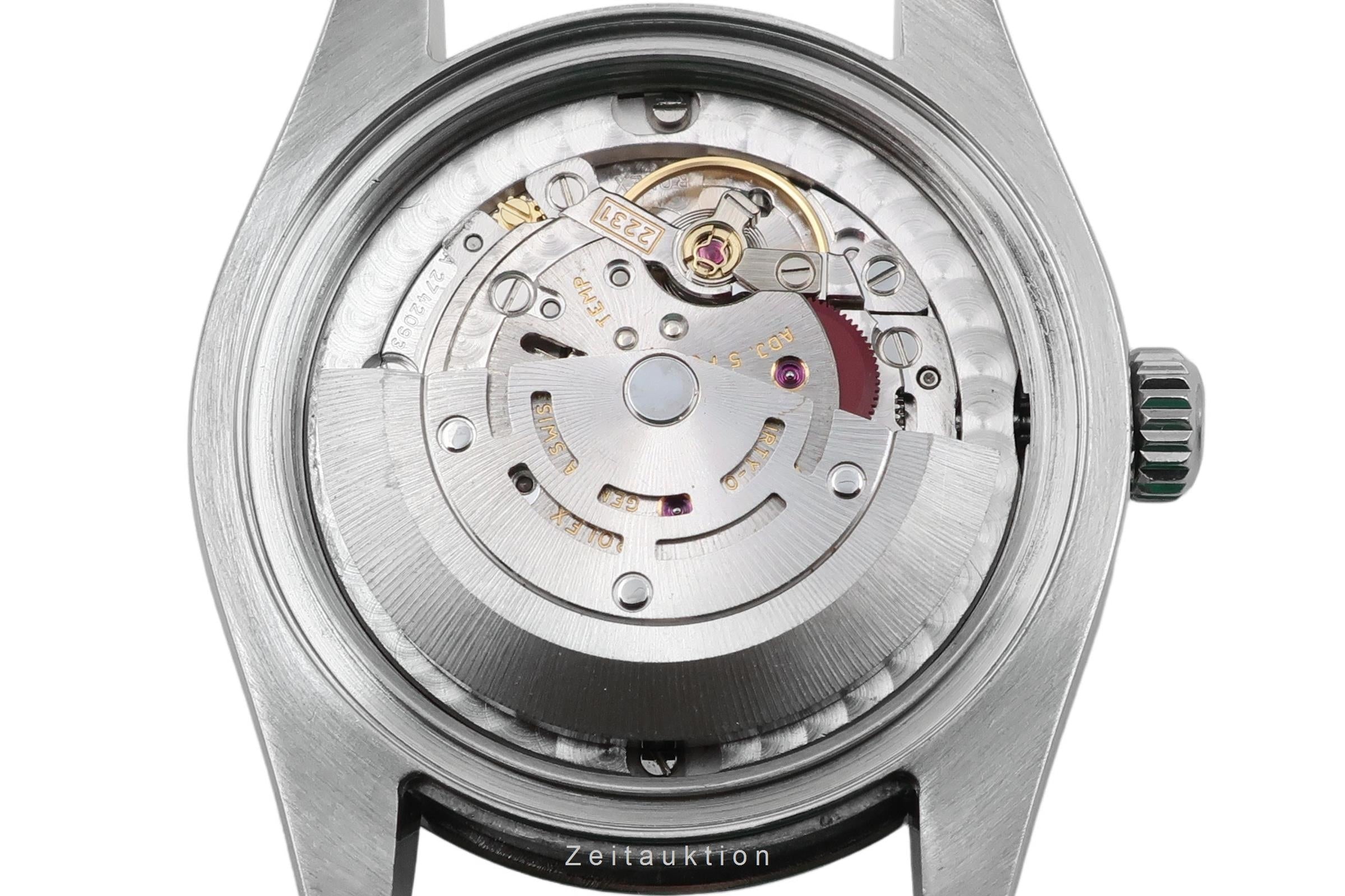 Rolex Oyster Perpetual 31 Silver Dial Automatik Edelstahl Damenuhr Ref. 177200 [2505765]