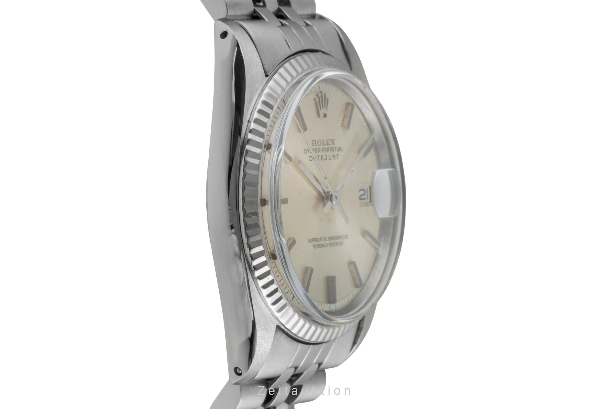 Rolex Datejust steel / white gold automatic men's watch 1601 Vintage  [2505767]