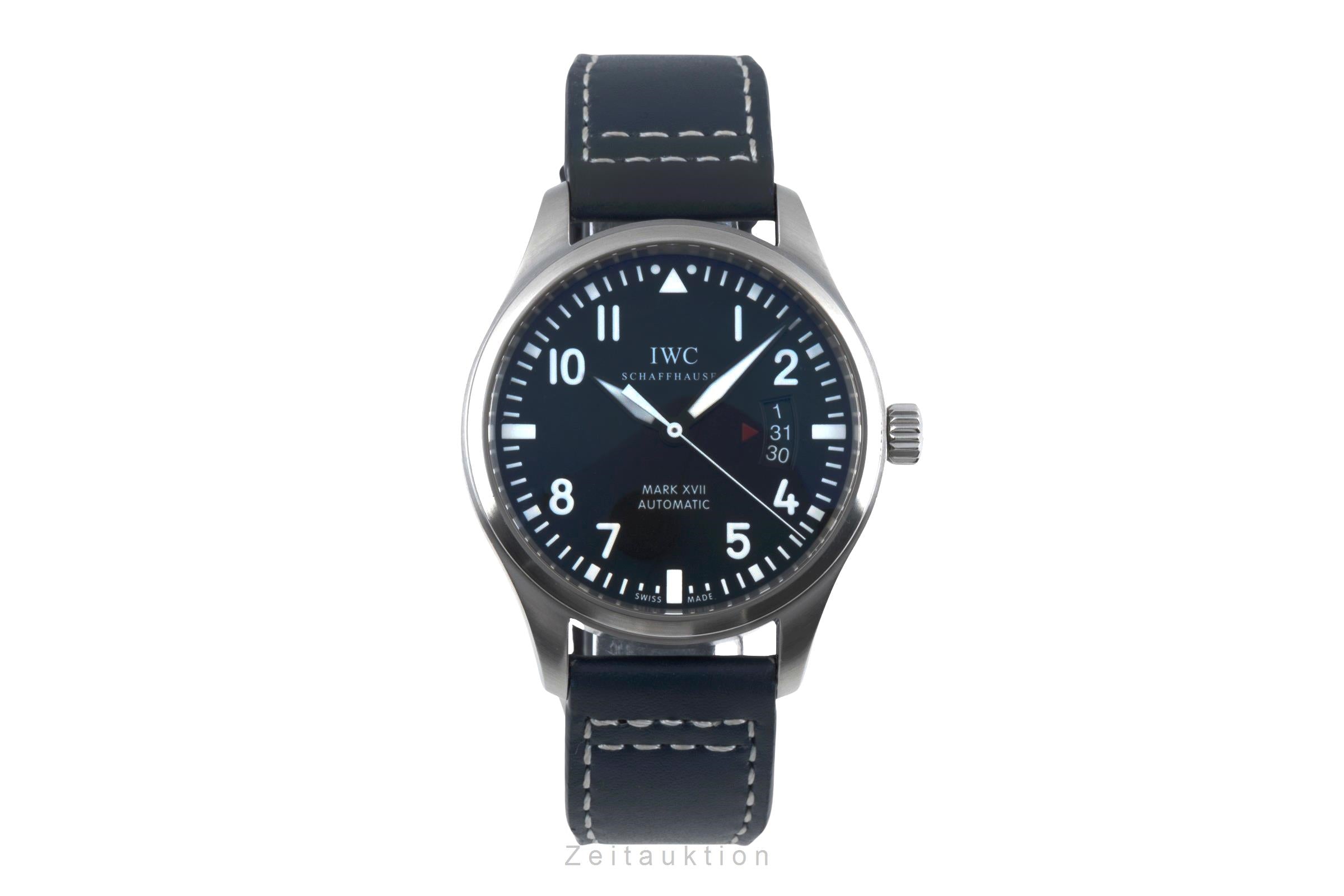 IWC Mark XVII acier automatique montre pour hommes IW326501 LP: 5700EUR  [2505768]