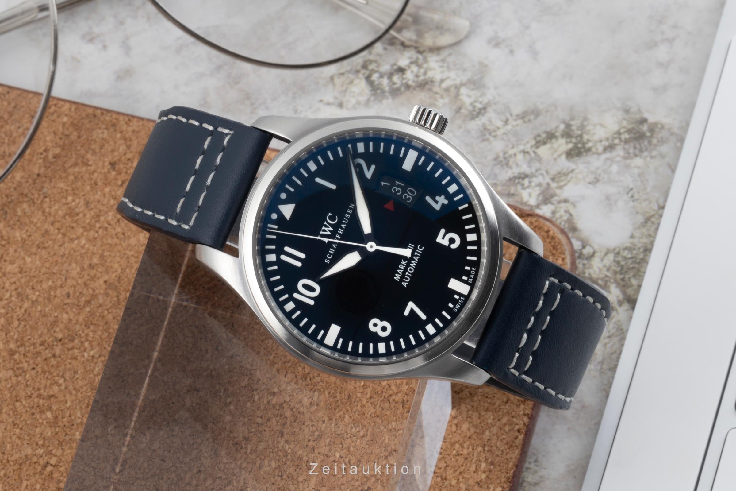 IWC Mark XVII acier automatique montre pour hommes IW326501 LP: 5700EUR  [2505768]