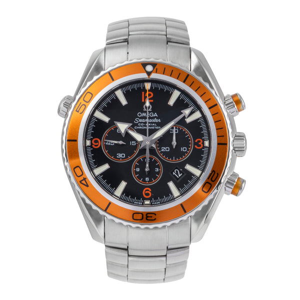 Omega Seamaster chronographe acier automatique montre pour hommes 2218.50.00 LP: 9900EUR  [2505769]
