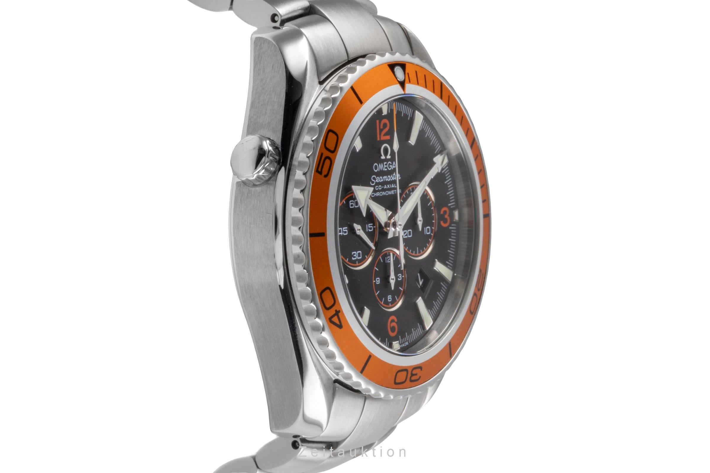 Omega Seamaster chronographe acier automatique montre pour hommes 2218.50.00 LP: 9900EUR  [2505769]