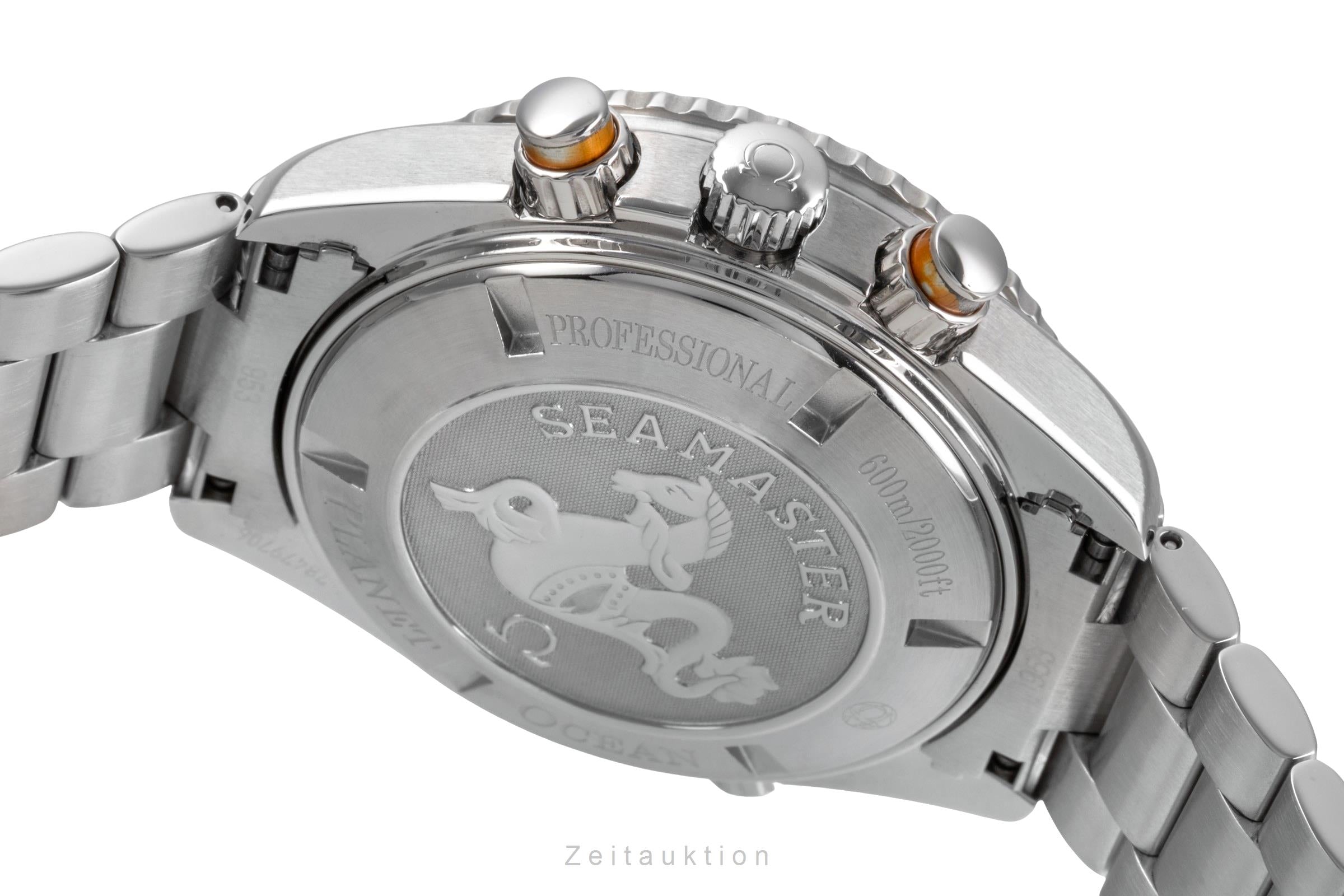 Omega Seamaster chronographe acier automatique montre pour hommes 2218.50.00 LP: 9900EUR  [2505769]