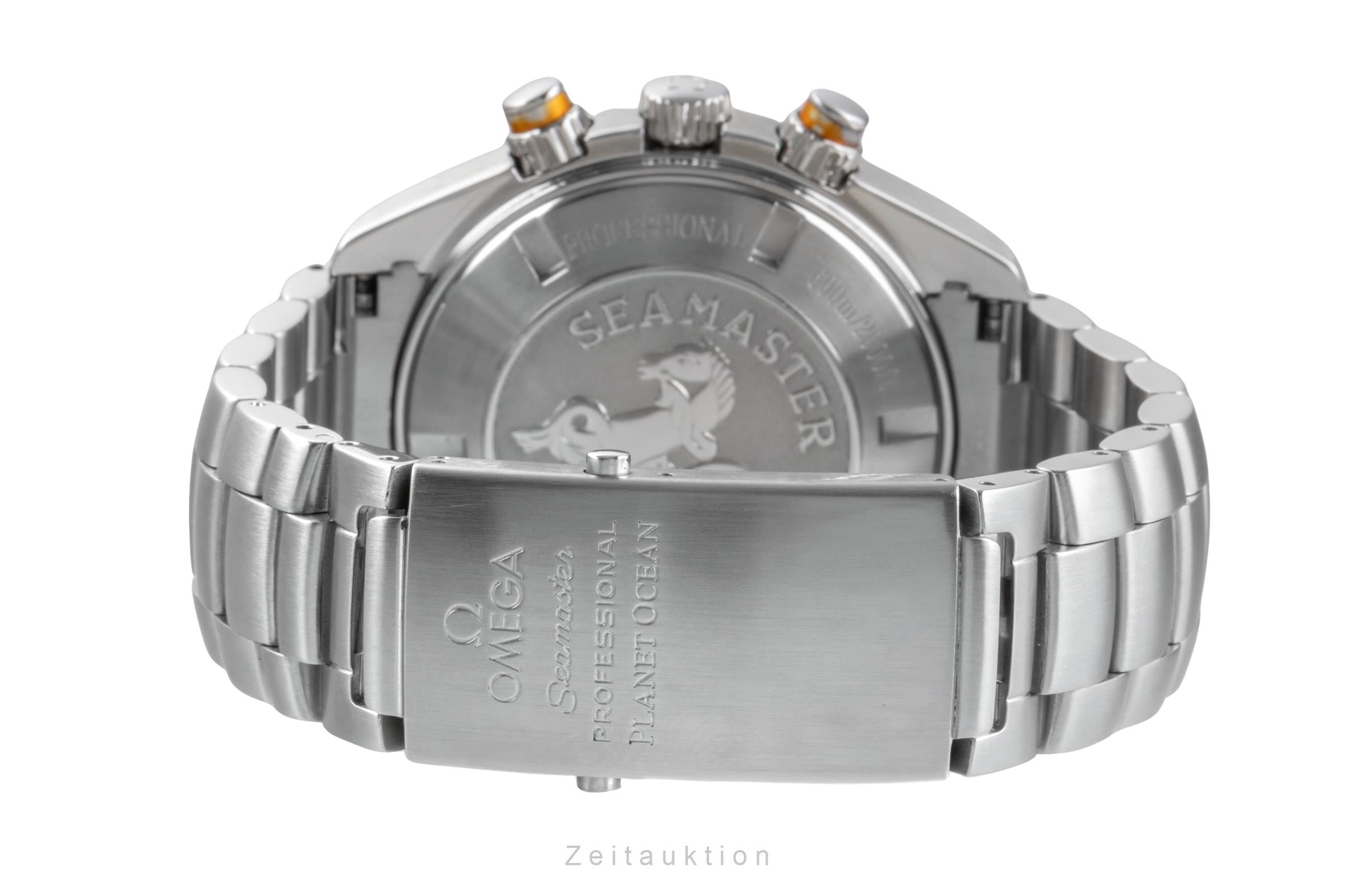 Omega Seamaster chronographe acier automatique montre pour hommes 2218.50.00 LP: 9900EUR  [2505769]