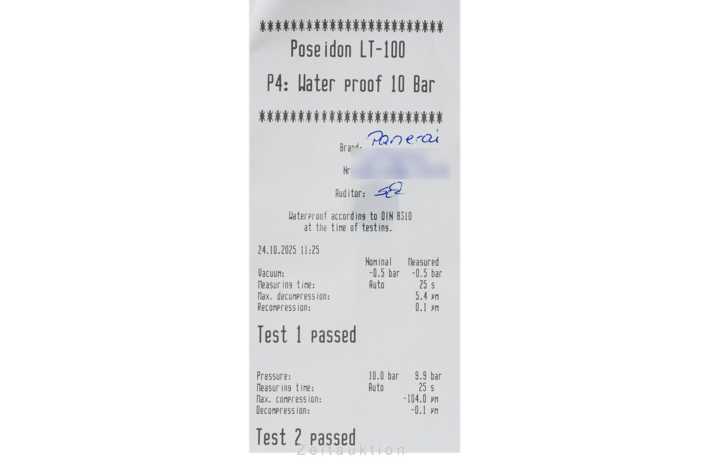 Panerai Luminor Marina acier à remontage manuel montre pour hommes PAM00632  [2505771]