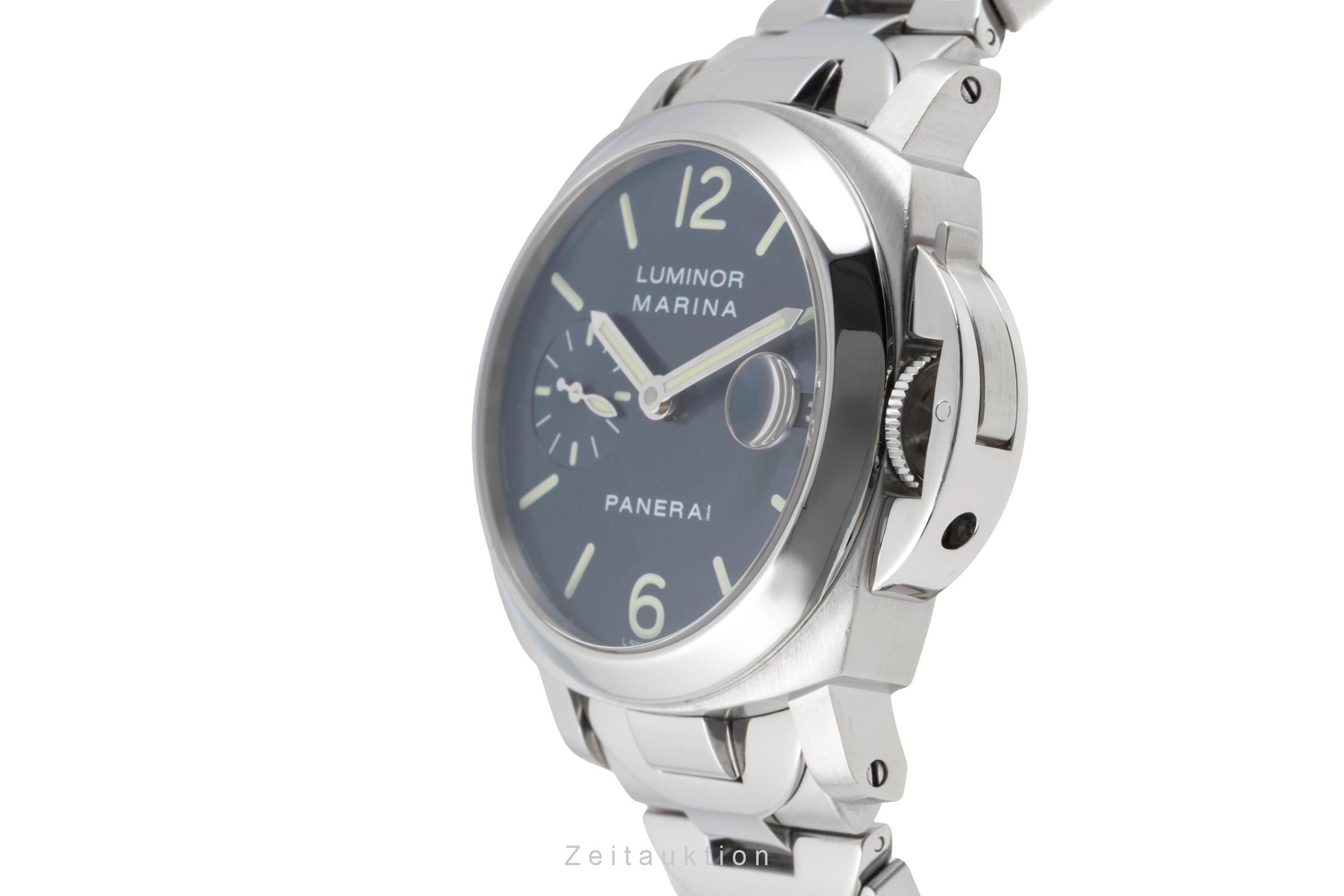 Panerai Luminor Marina acier automatique montre pour hommes PAM00120  [2505772]
