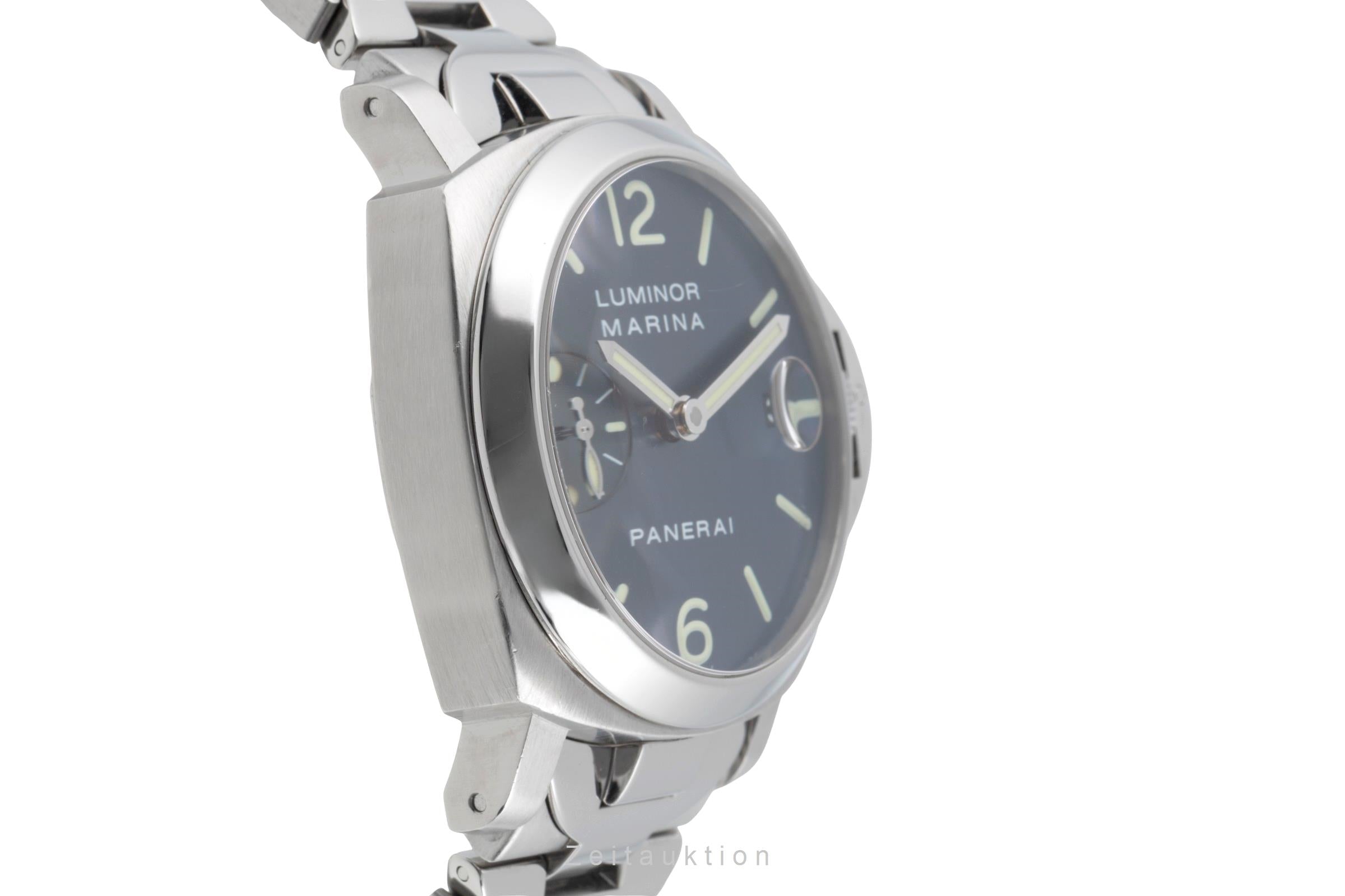 Panerai Luminor Marina acier automatique montre pour hommes PAM00120  [2505772]