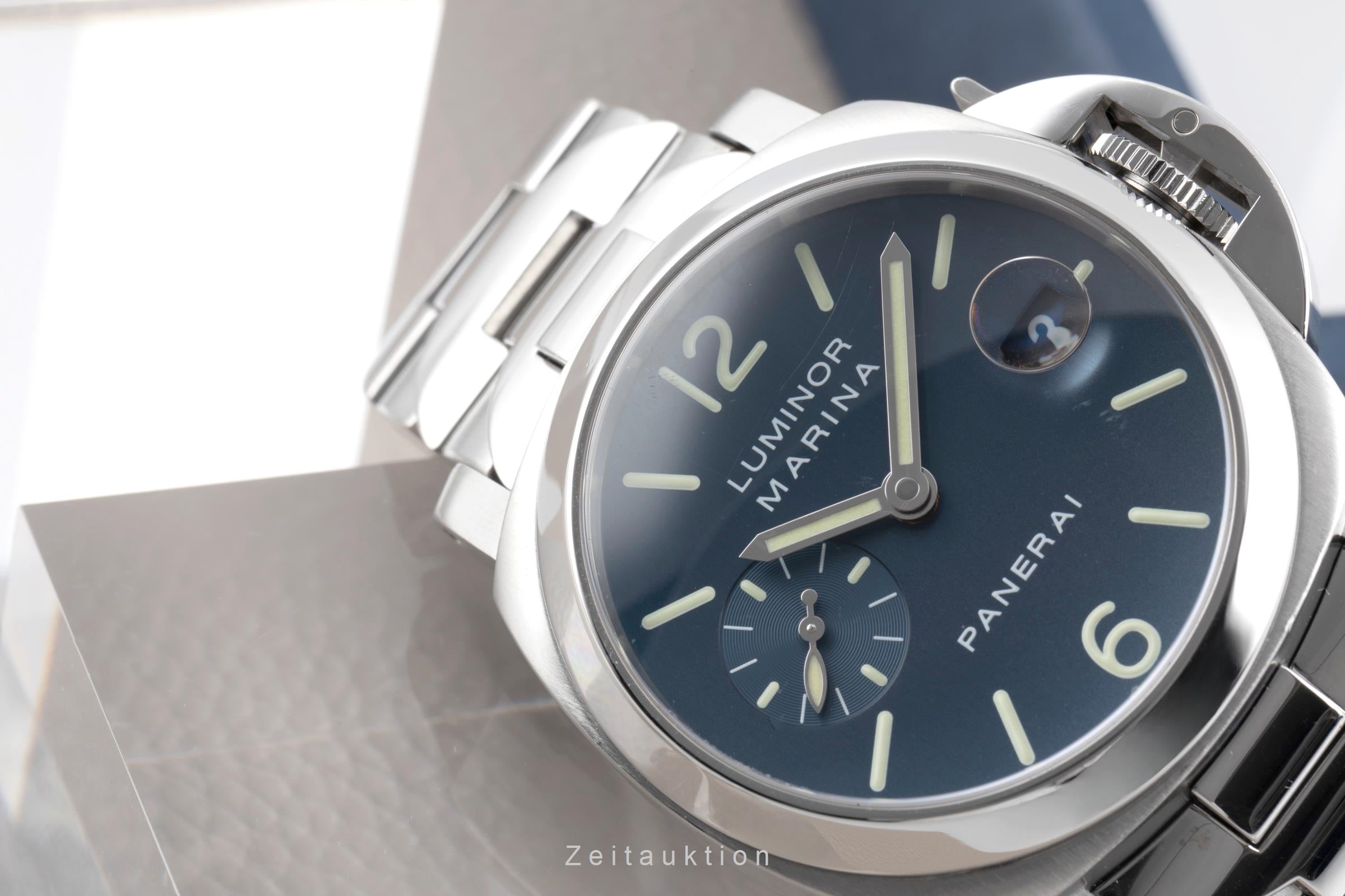 Panerai Luminor Marina acier automatique montre pour hommes PAM00120  [2505772]