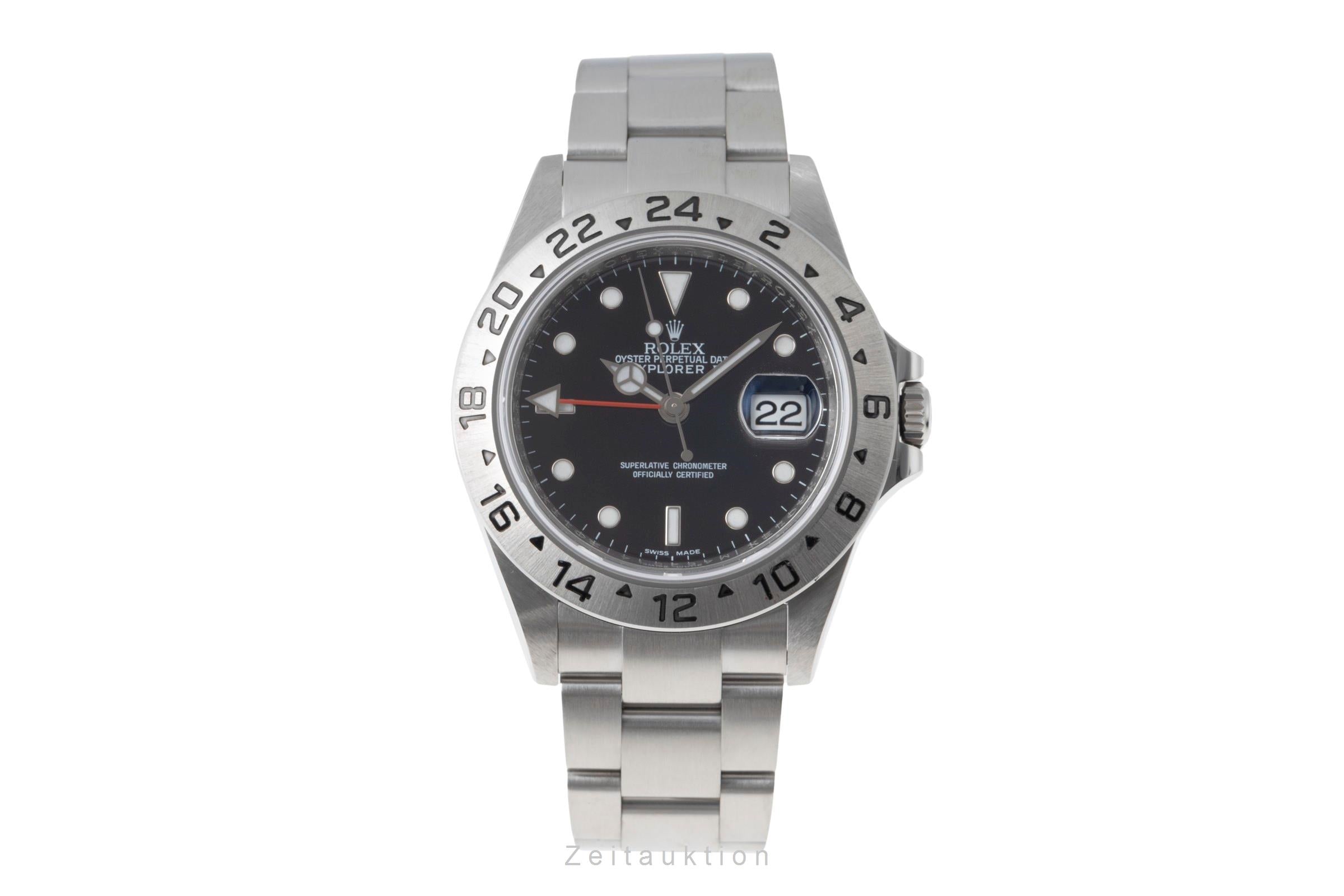 Rolex Explorer II steel automatic men's watch 16570T  [2505774]