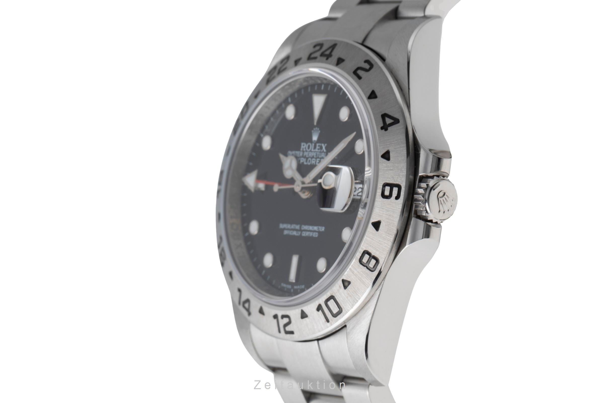 Rolex Explorer II steel automatic men's watch 16570T  [2505774]