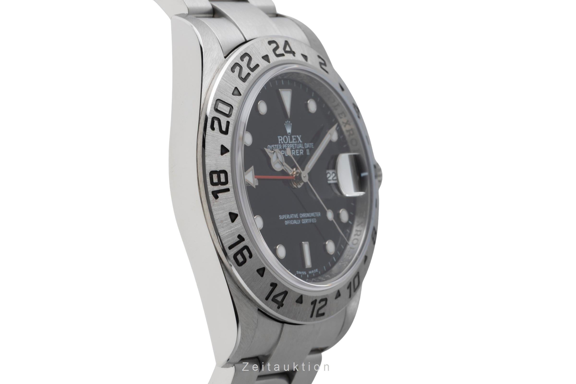 Rolex Explorer II steel automatic men's watch 16570T  [2505774]