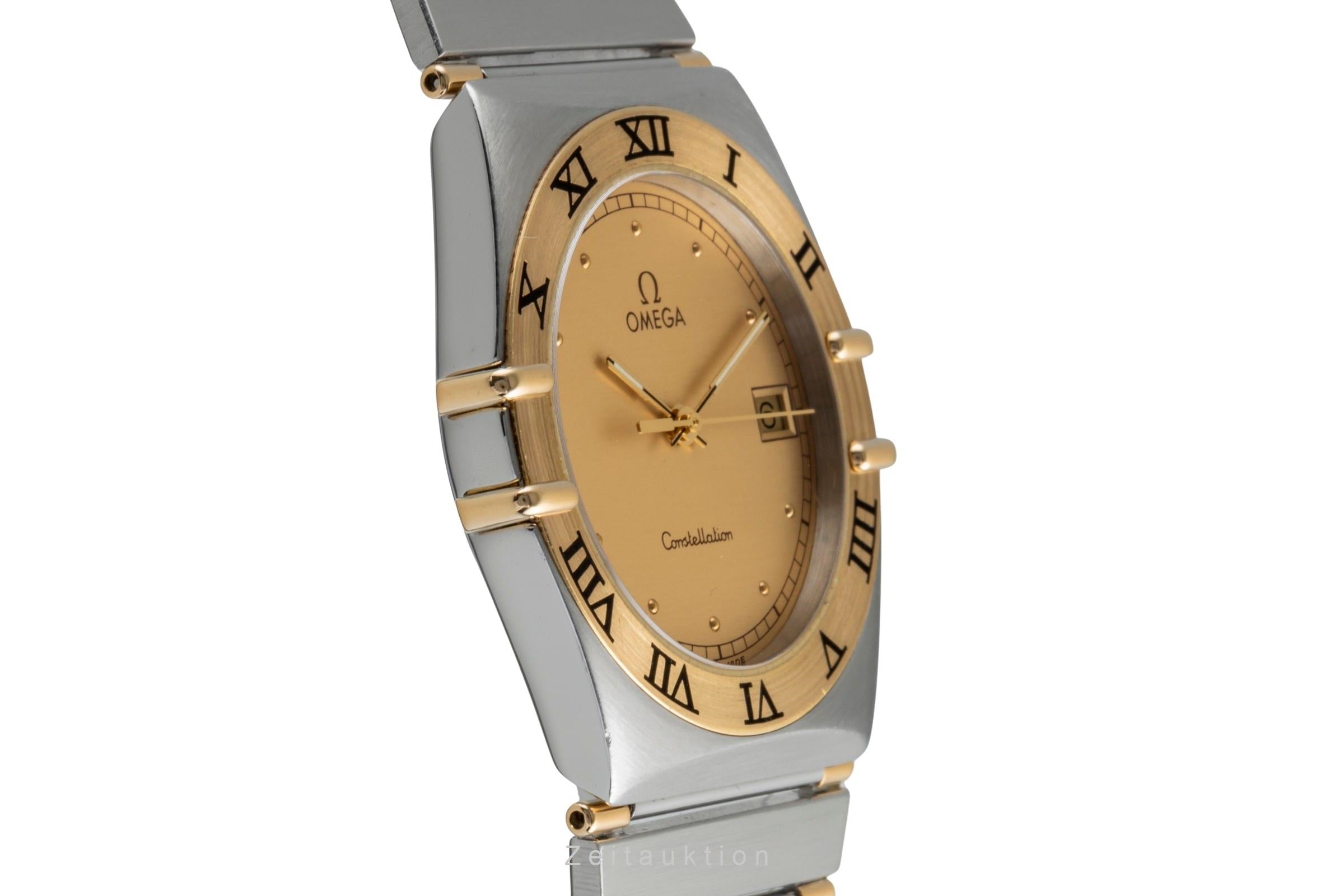 Omega Constellation steel / gold quartz men's watch 1310.10.00  [2505776]