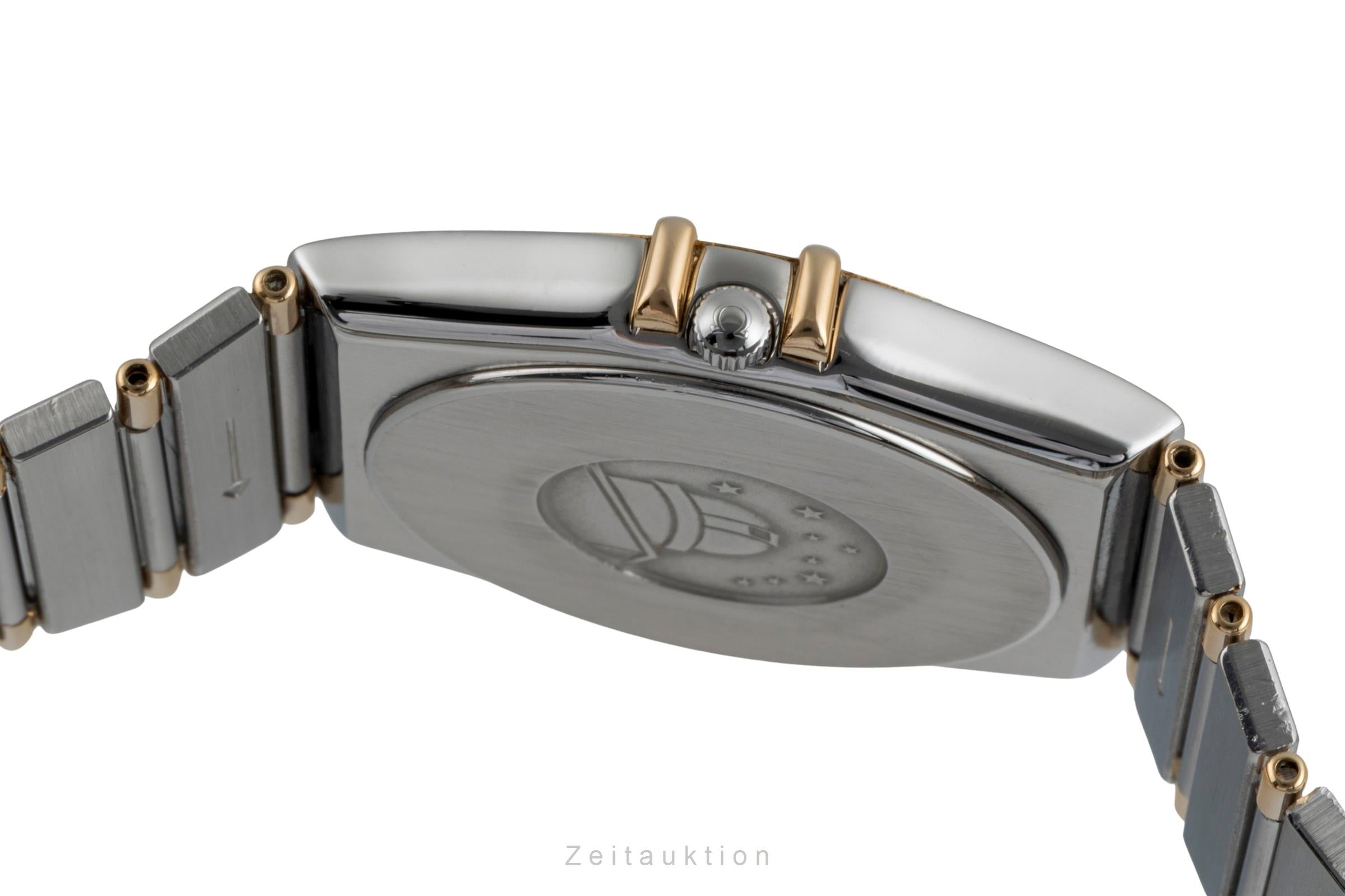 Omega Constellation steel / gold quartz men's watch 1310.10.00  [2505776]