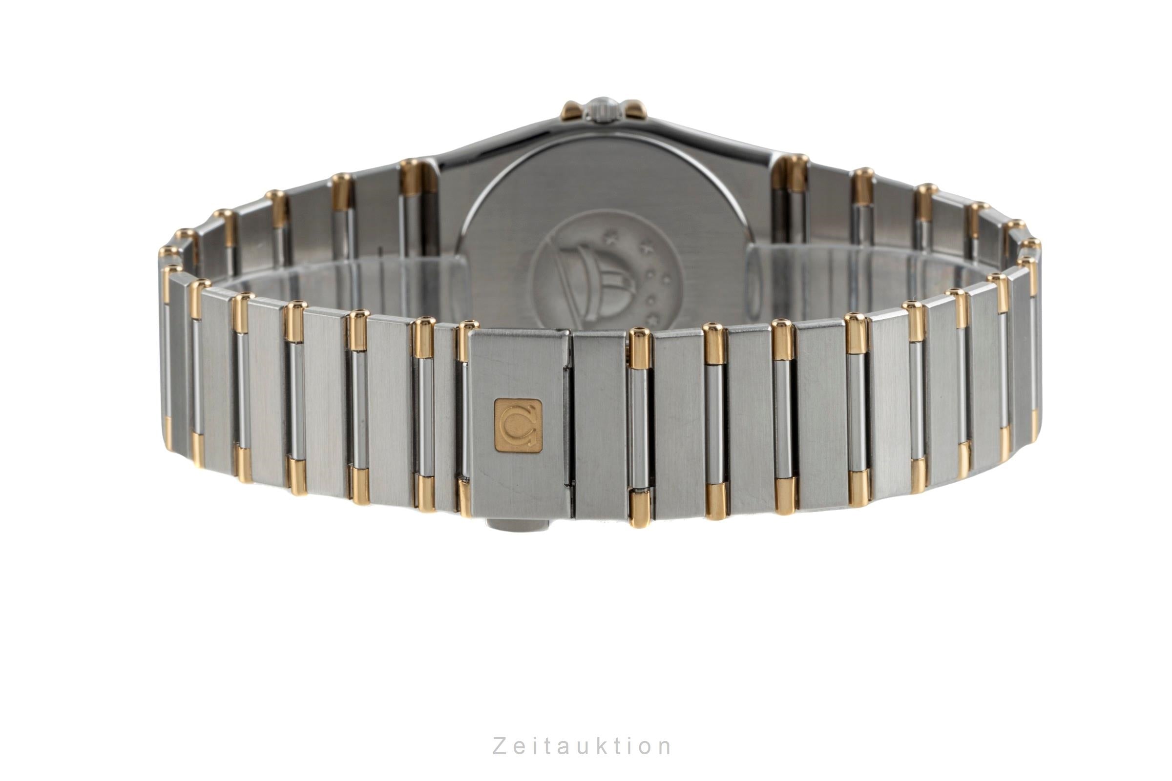 Omega Constellation steel / gold quartz men's watch 1310.10.00  [2505776]