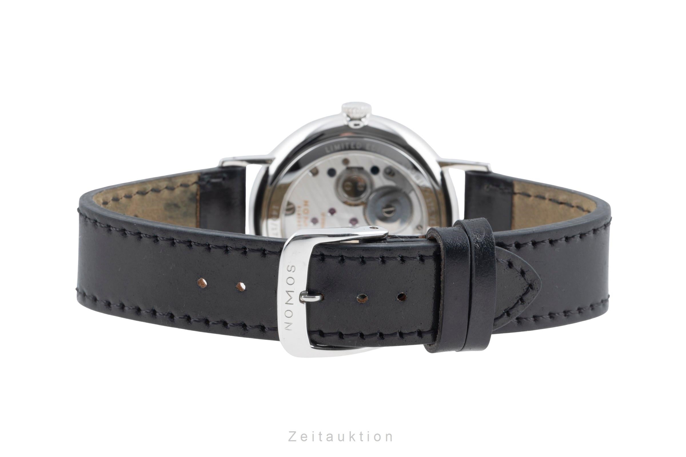 Nomos Ludwig acero cuerda manual reloj para caballeros 205 Limited  [2505777]