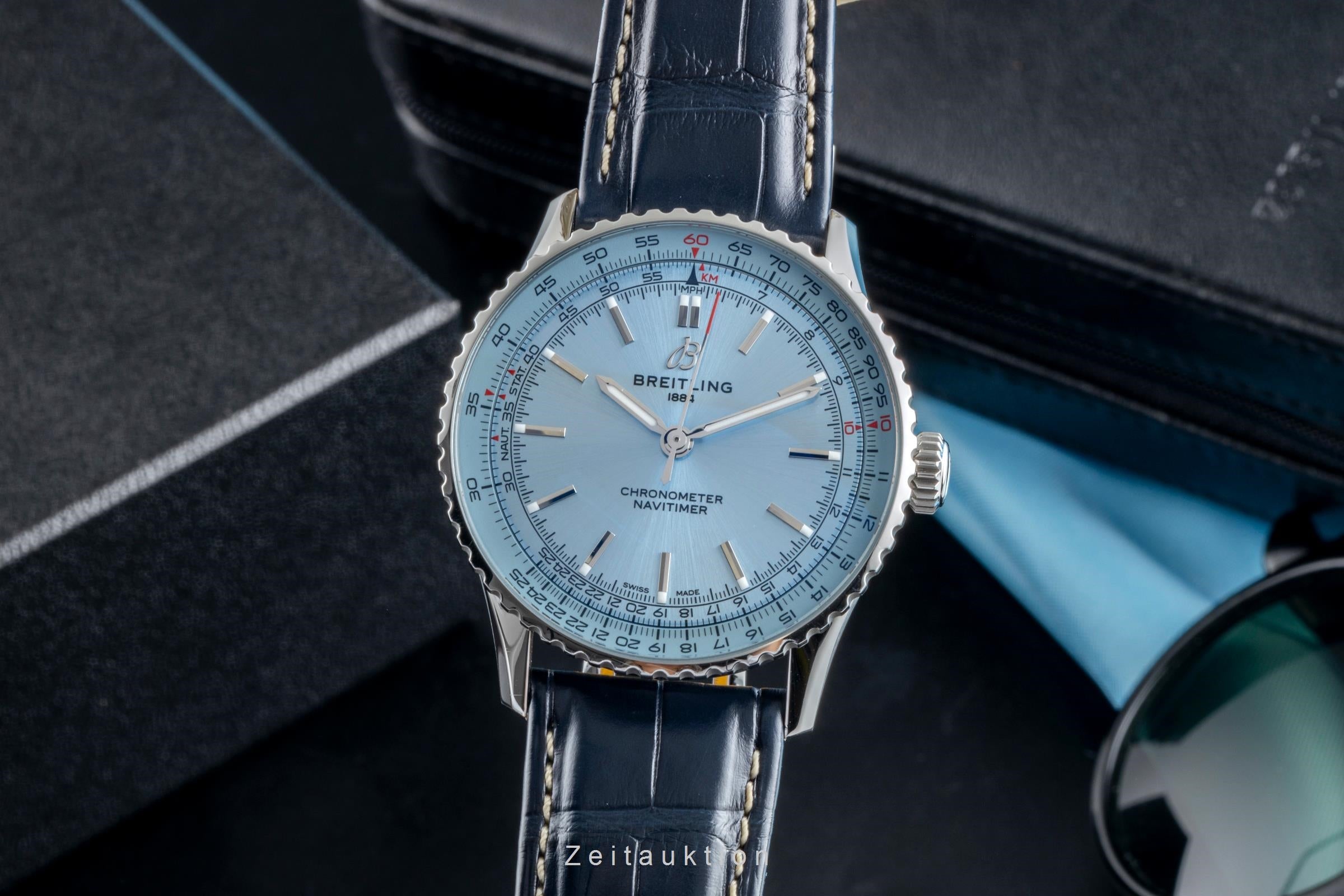 Breitling Navitimer 41 Stahl Automatik Ref. A17329171C1P1 B&P 2024  NP: 5550 € [2505779]