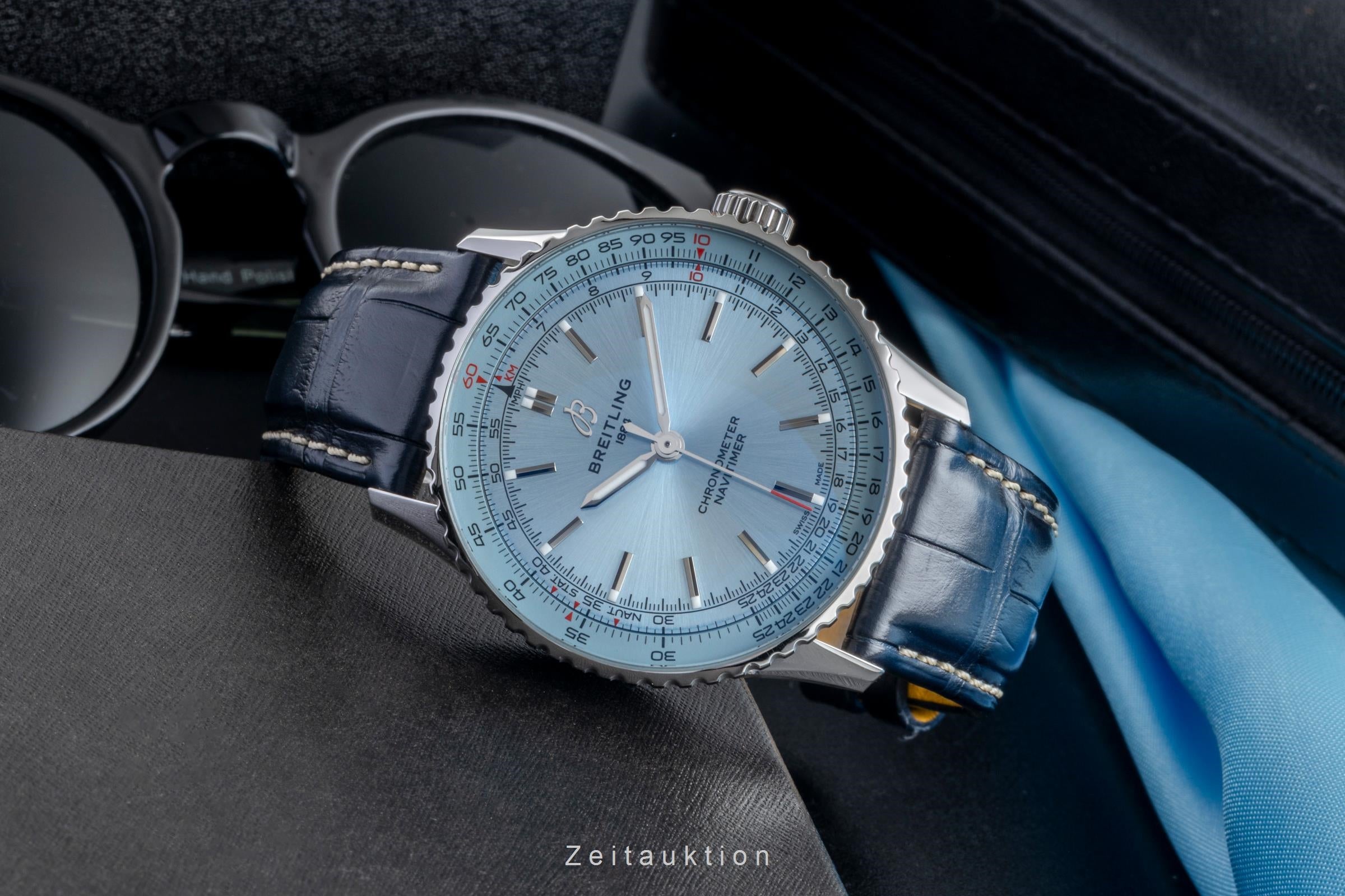 Breitling Navitimer 41 Stahl Automatik Ref. A17329171C1P1 B&P 2024  NP: 5550 € [2505779]