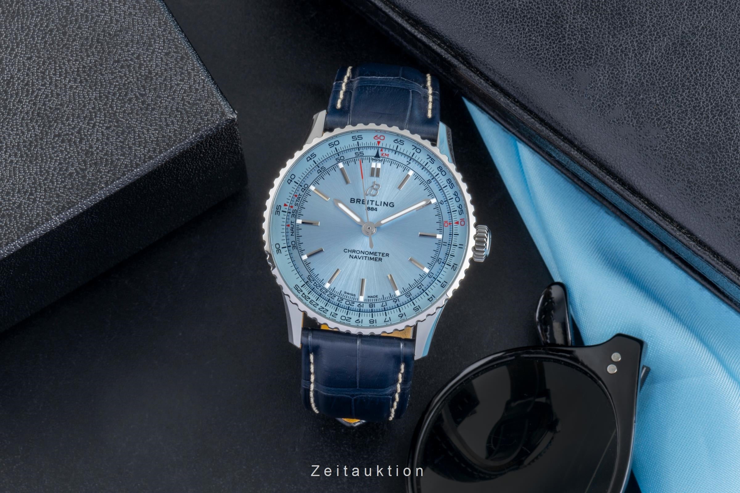 Breitling Navitimer 41 Stahl Automatik Ref. A17329171C1P1 B&P 2024  NP: 5550 € [2505779]
