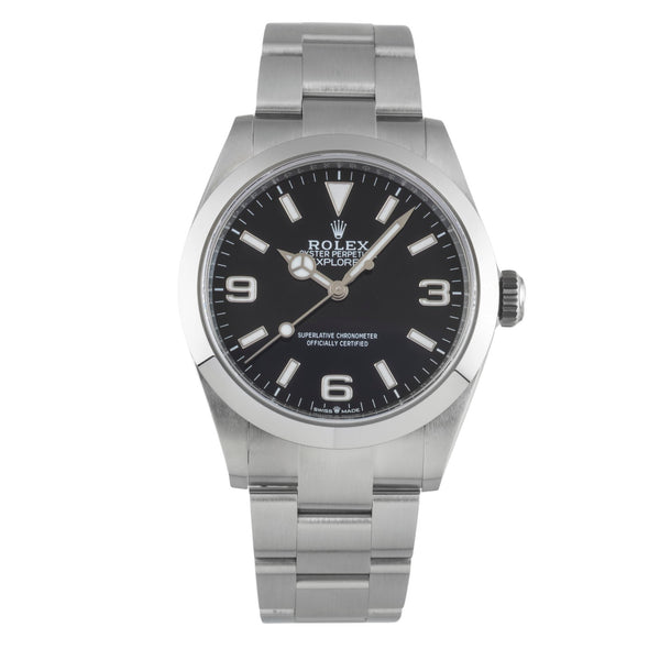 Rolex Explorer steel automatic men's watch 224270  [2505780]