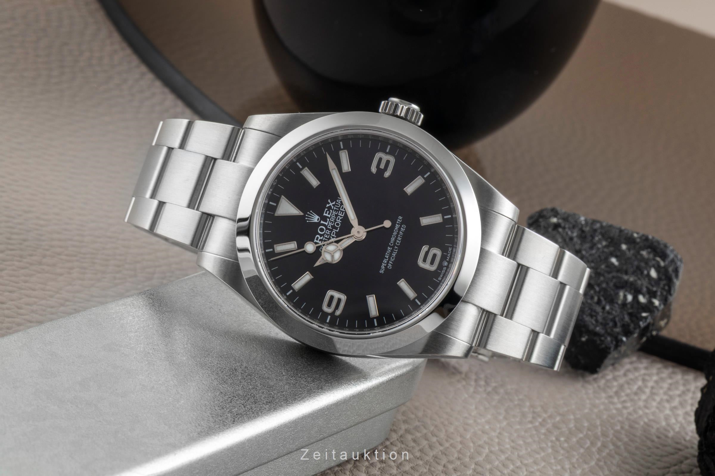 Rolex Explorer steel automatic men's watch 224270  [2505780]