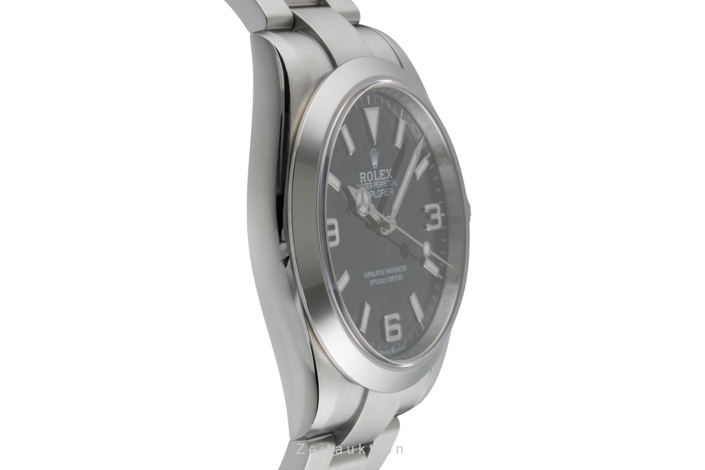 Rolex Explorer steel automatic men's watch 224270  [2505780]