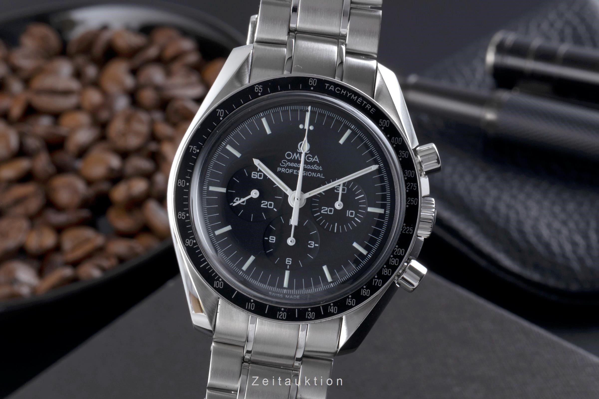 Omega Speedmaster Moonwatch chronographe acier à remontage manuel montre pour hommes 3570.50.00  [2505783]