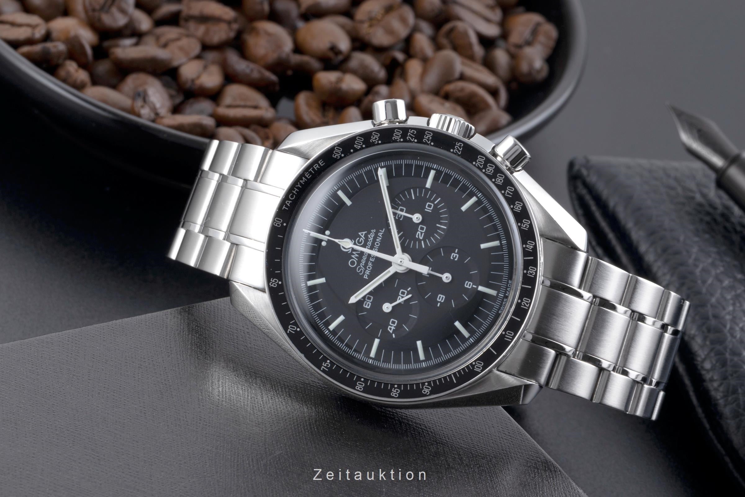 Omega Speedmaster Moonwatch chronographe acier à remontage manuel montre pour hommes 3570.50.00  [2505783]
