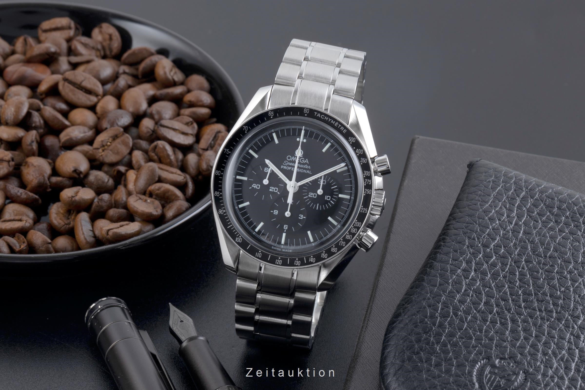 Omega Speedmaster Moonwatch chronographe acier à remontage manuel montre pour hommes 3570.50.00  [2505783]