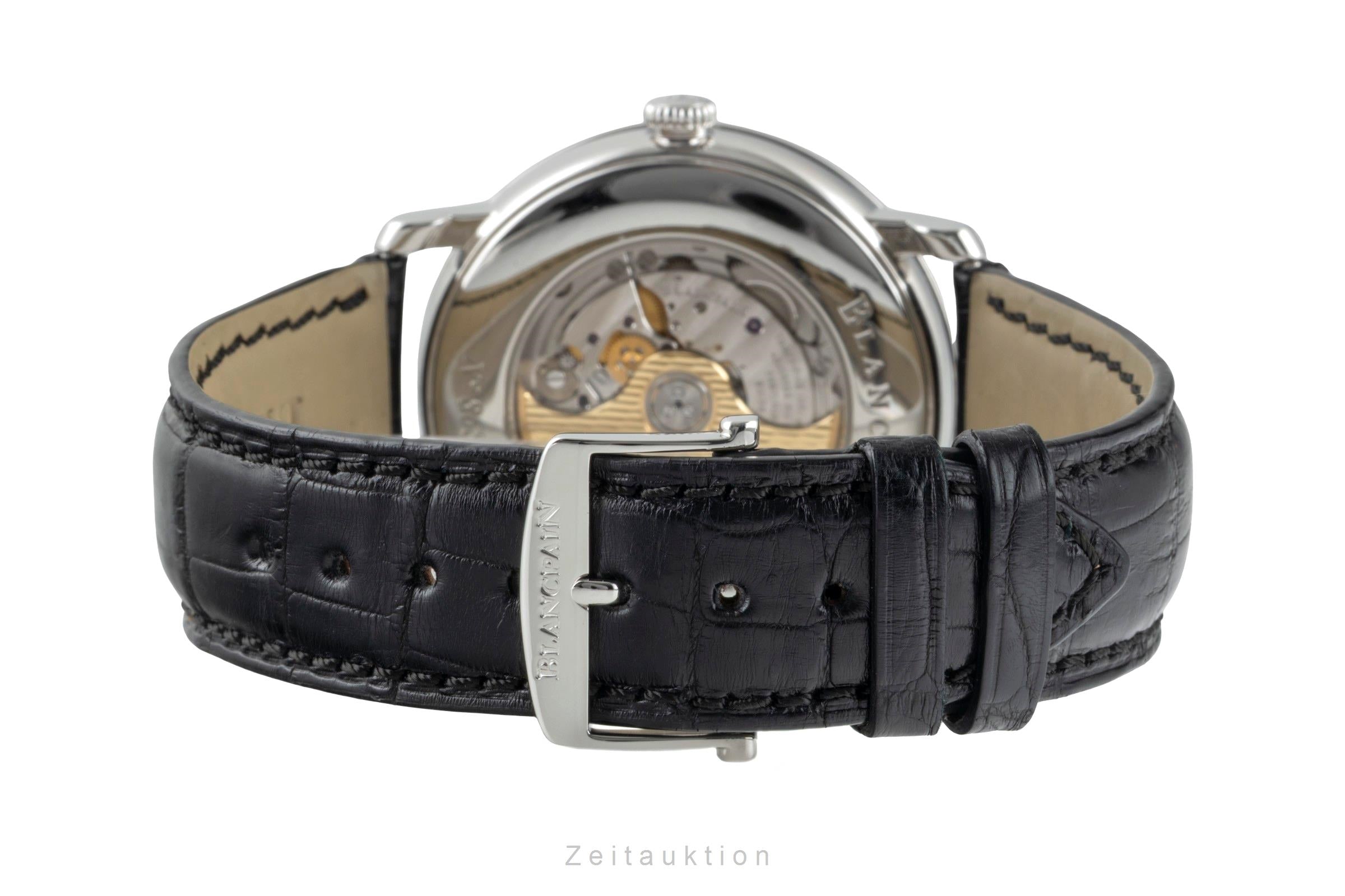 Blancpain Villeret acciaio automatismo orologio da uomo 6669-1127-55B LP: 13450EUR  [2505786]