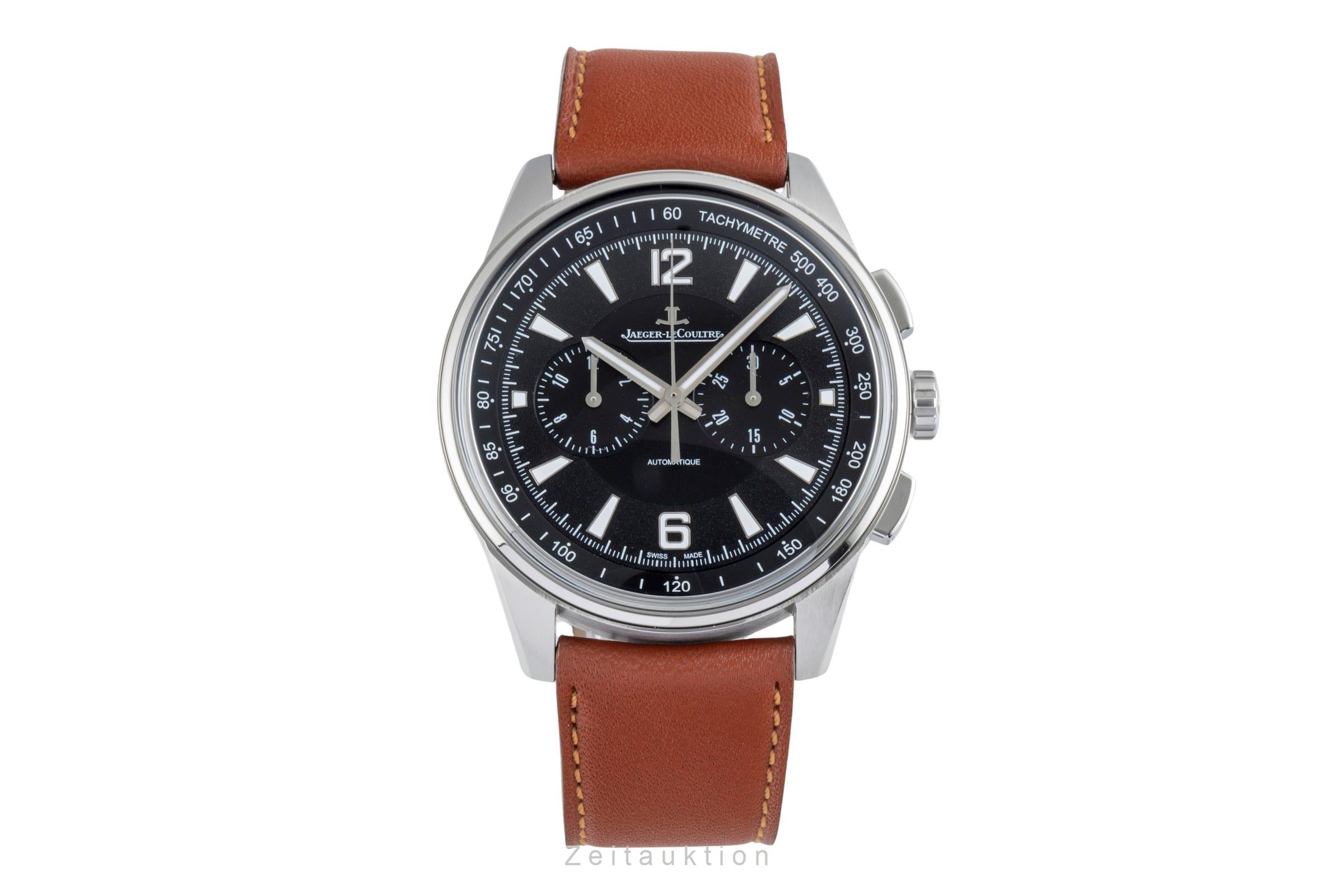 Jaeger LeCoultre Polaris chronographe acier automatique montre pour hommes Q9028471  , 842.8.C1.S LP: 16000EUR  [2505787]